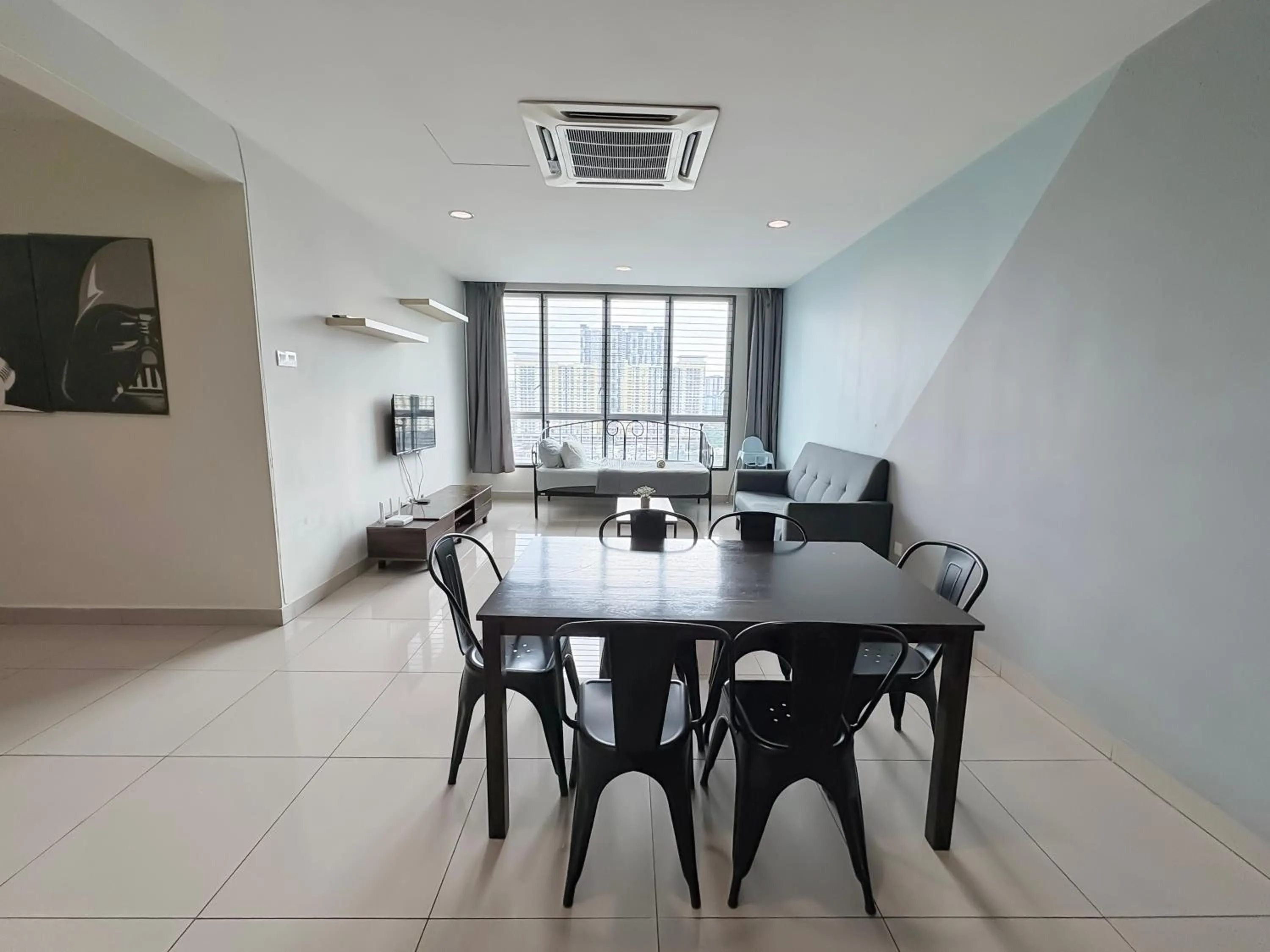 Dining area in Setapak Central Signature Suites by Manhattan Group