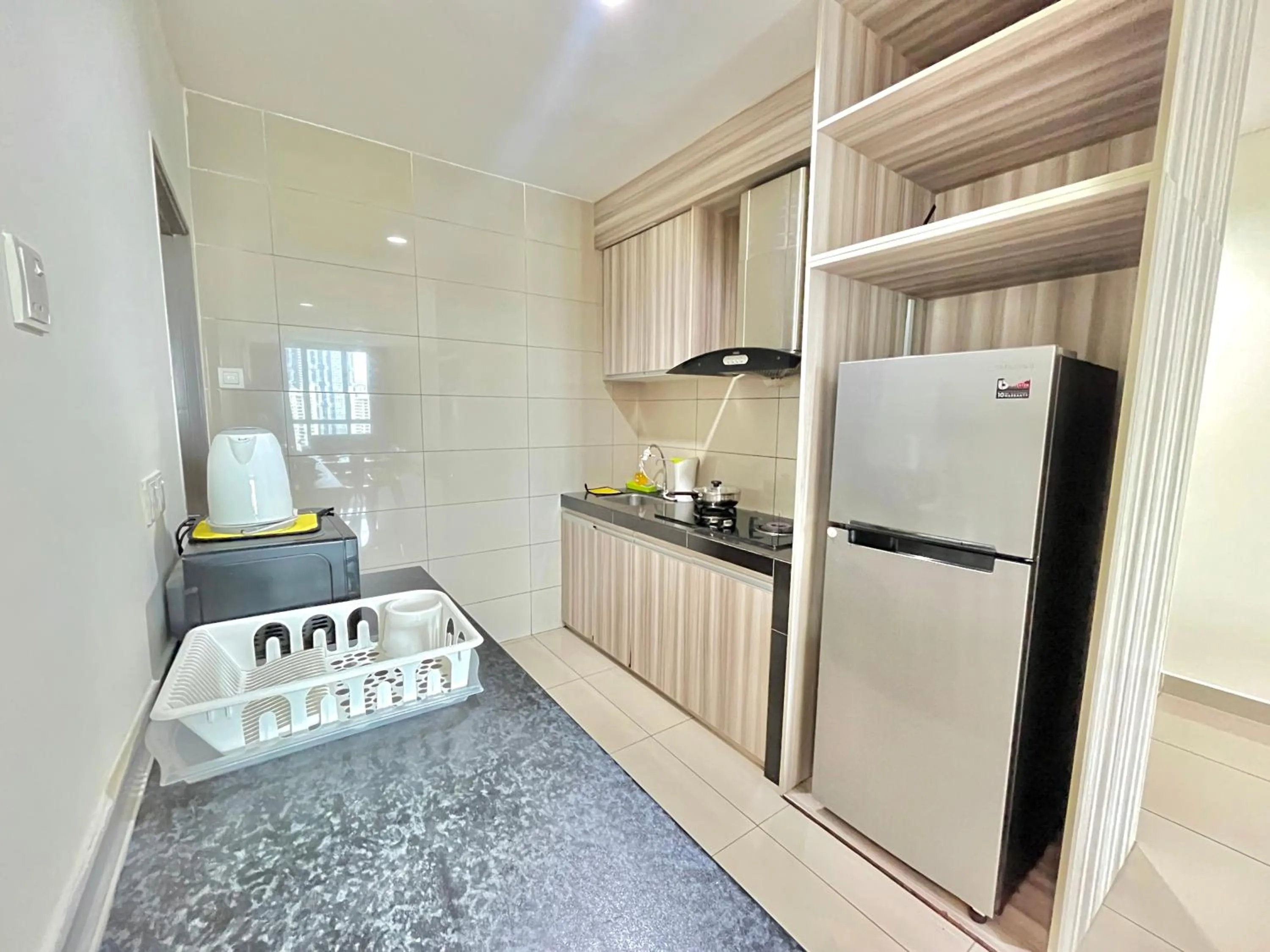 kitchen in Setapak Central Signature Suites by Manhattan Group