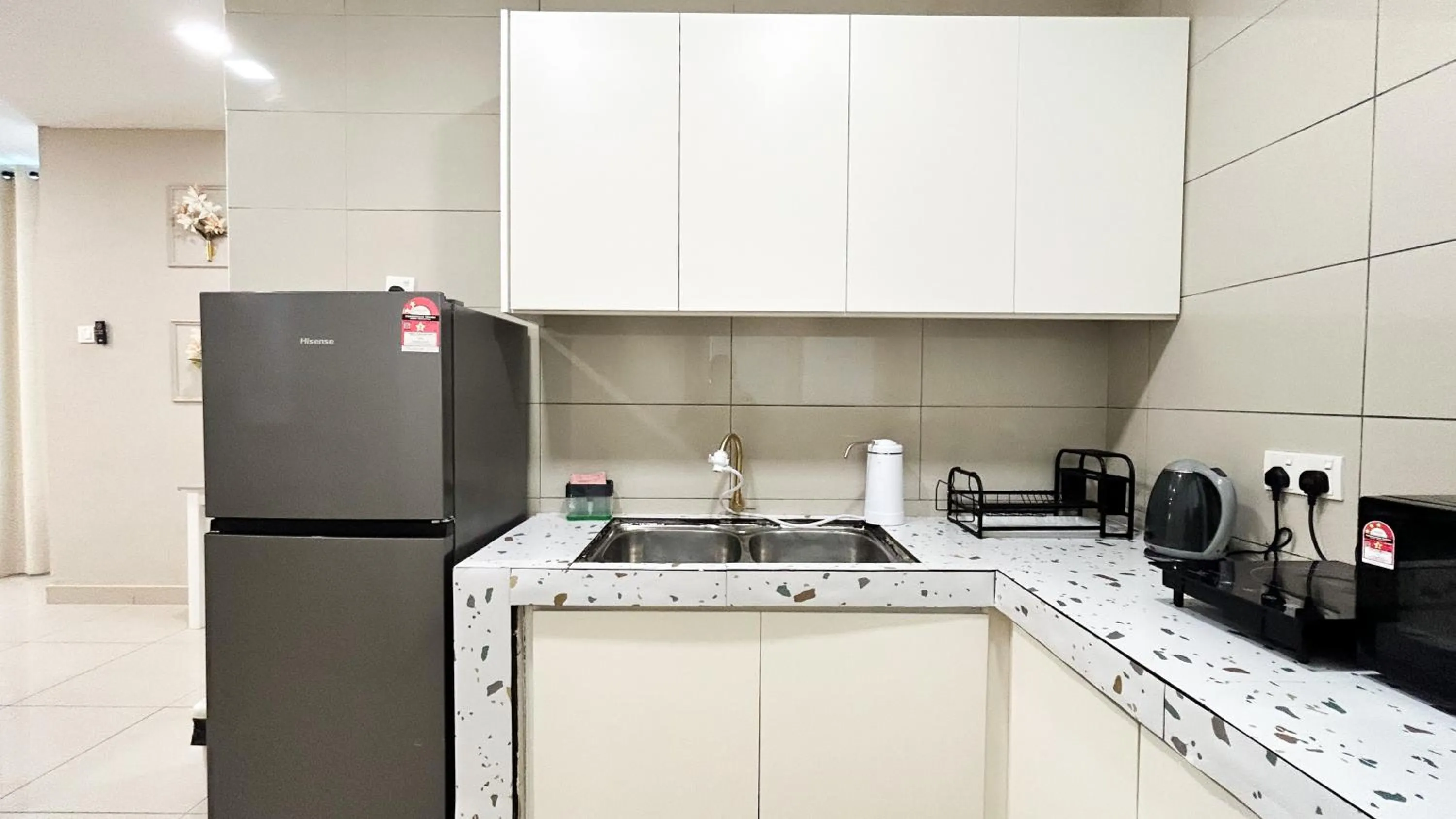 kitchen in Setapak Central Signature Suites by Manhattan Group