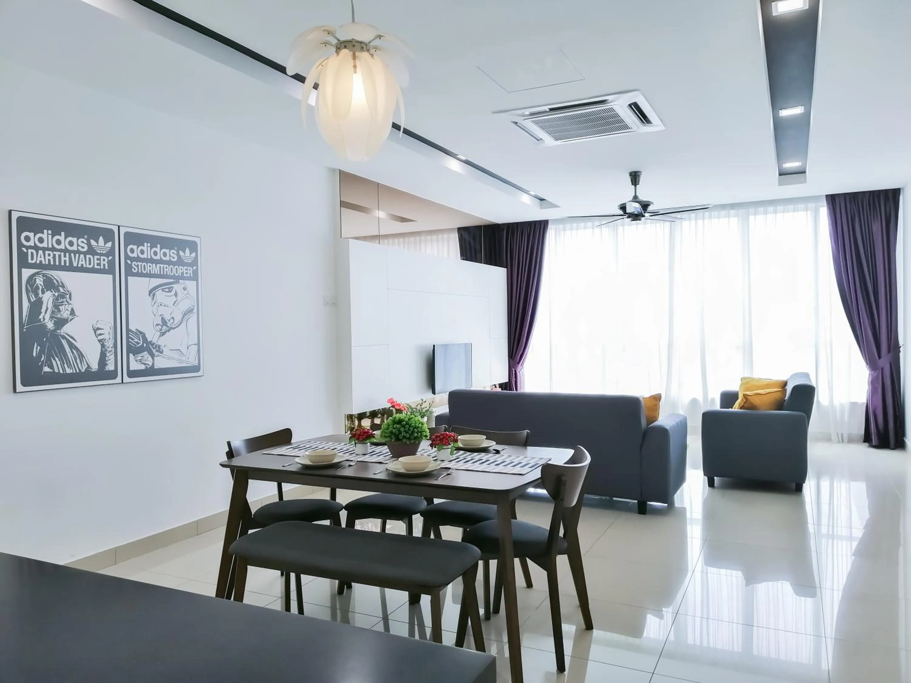 TV and multimedia in Setapak Central Signature Suites by Manhattan Group