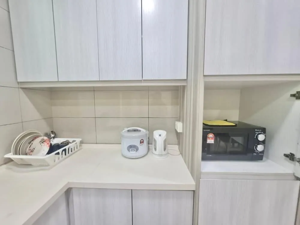 kitchen in Setapak Central Signature Suites by Manhattan Group