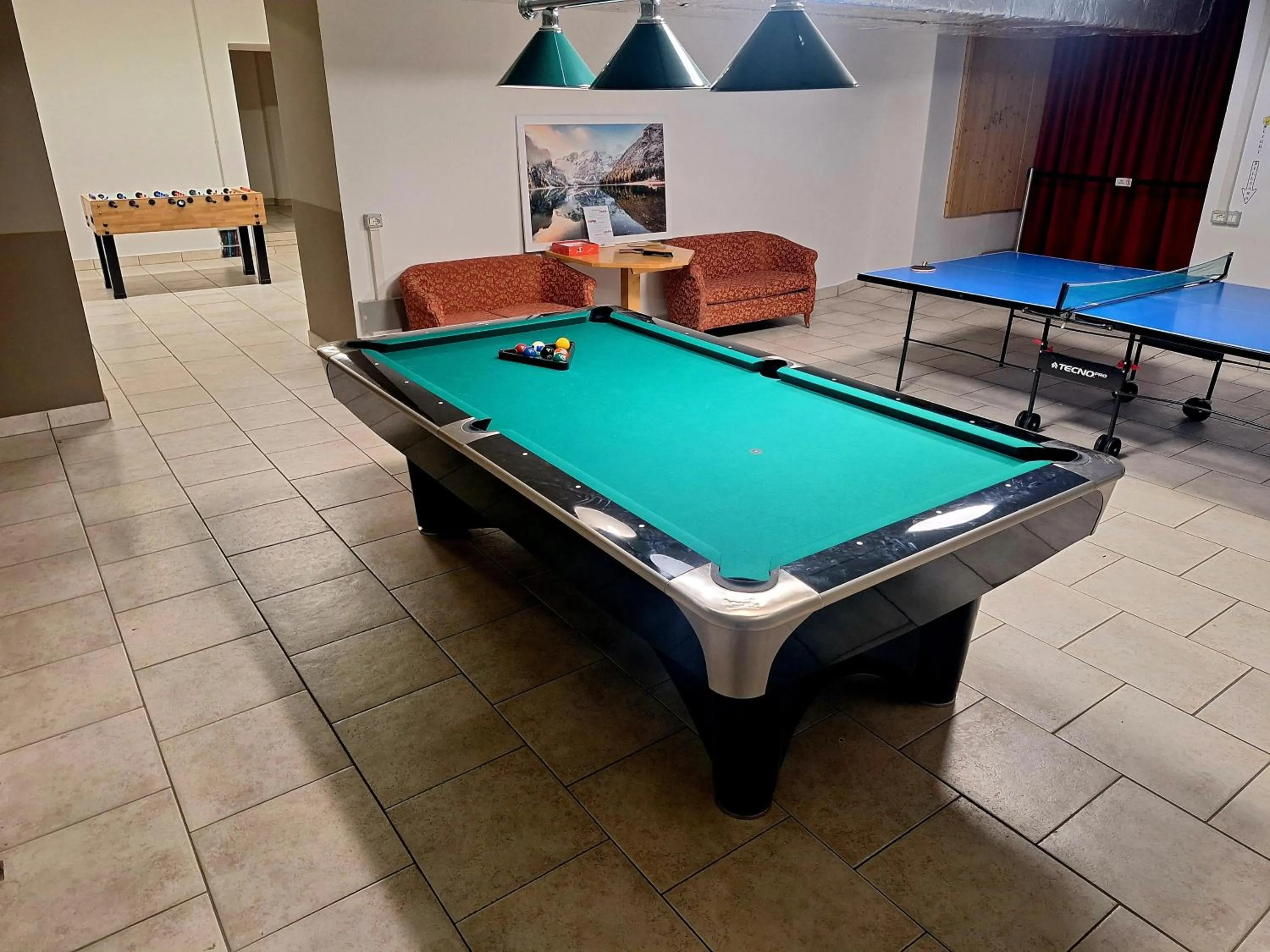 Billiard in Hotel Pörnbacher