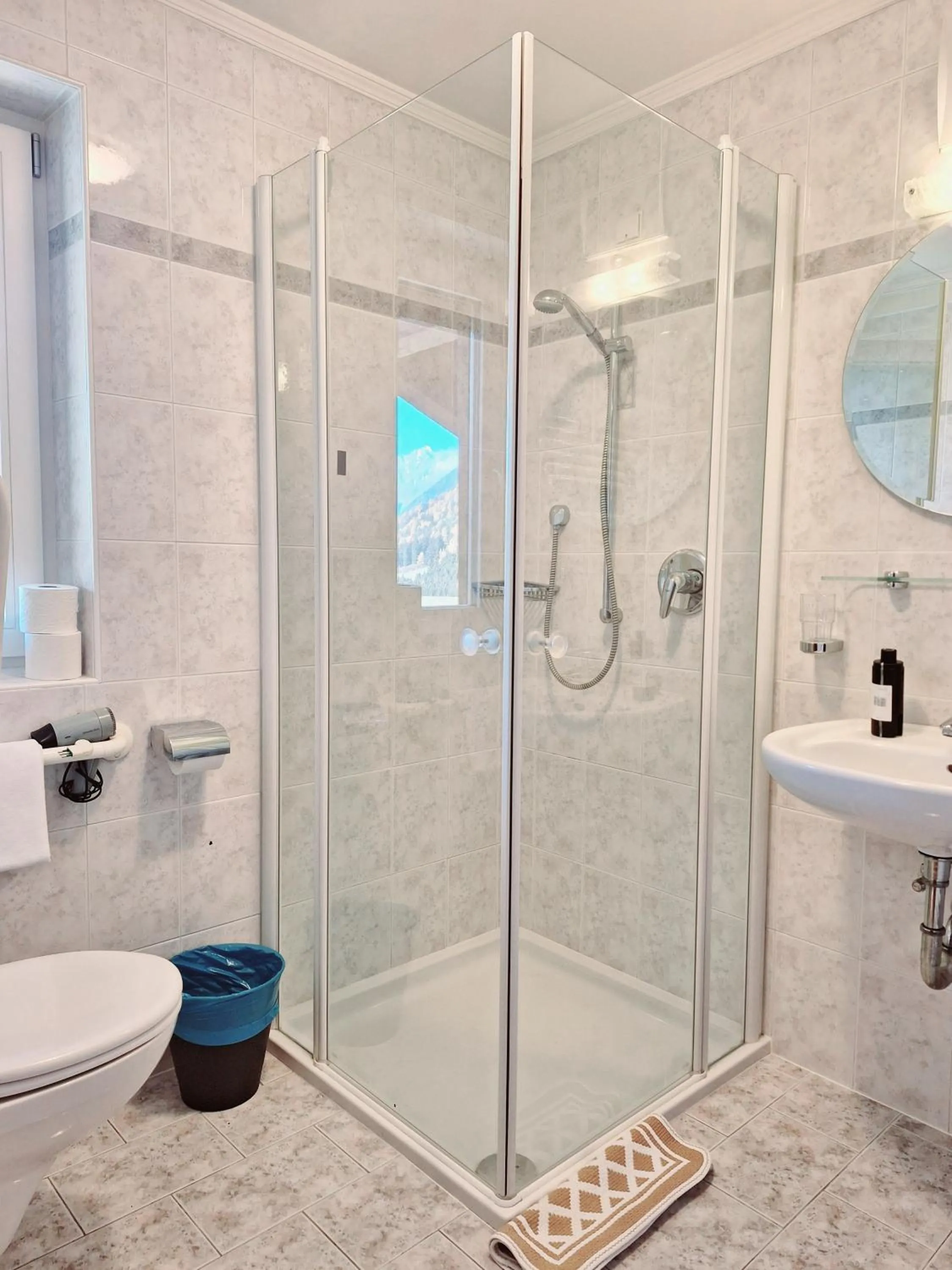 Bathroom in Hotel Pörnbacher