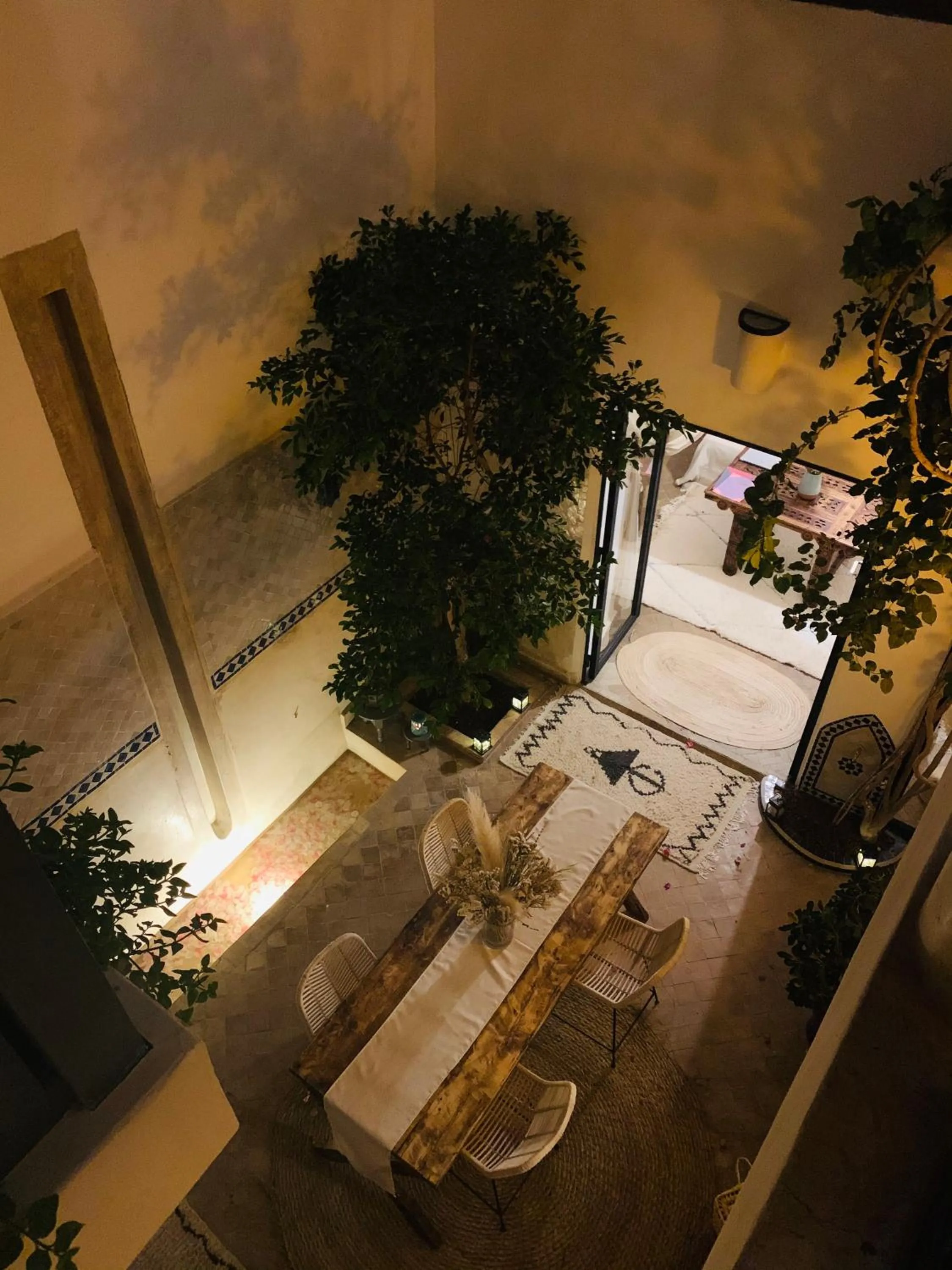 Patio in Riad of The Light
