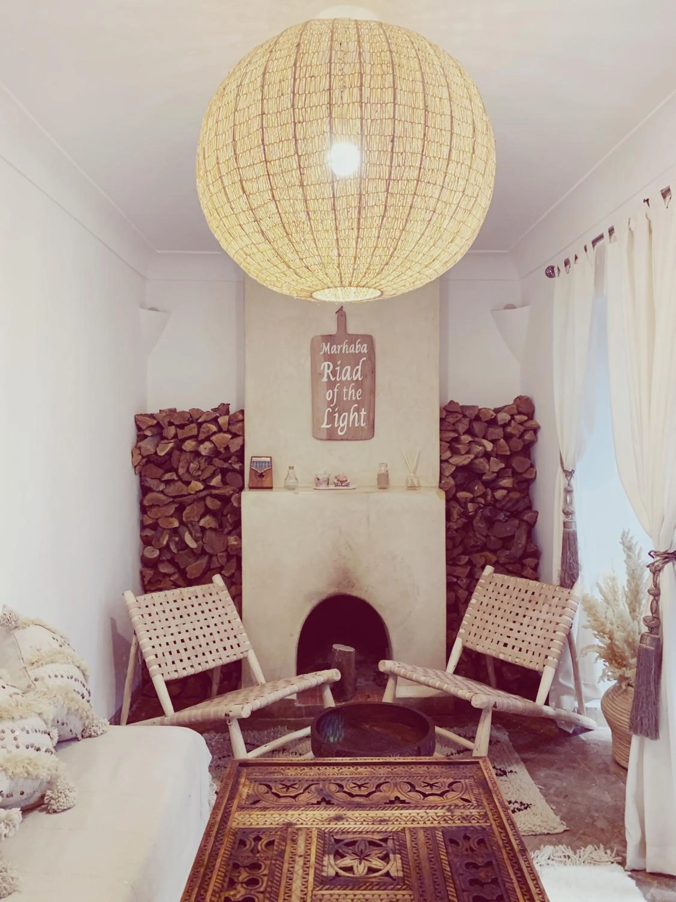 Living room in Riad of The Light