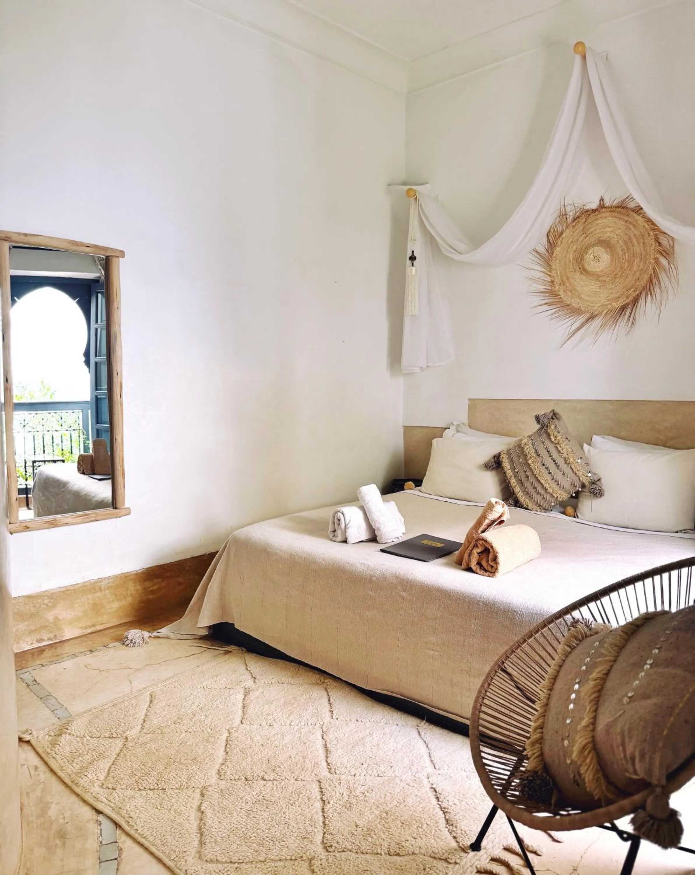 Bed in Riad of The Light