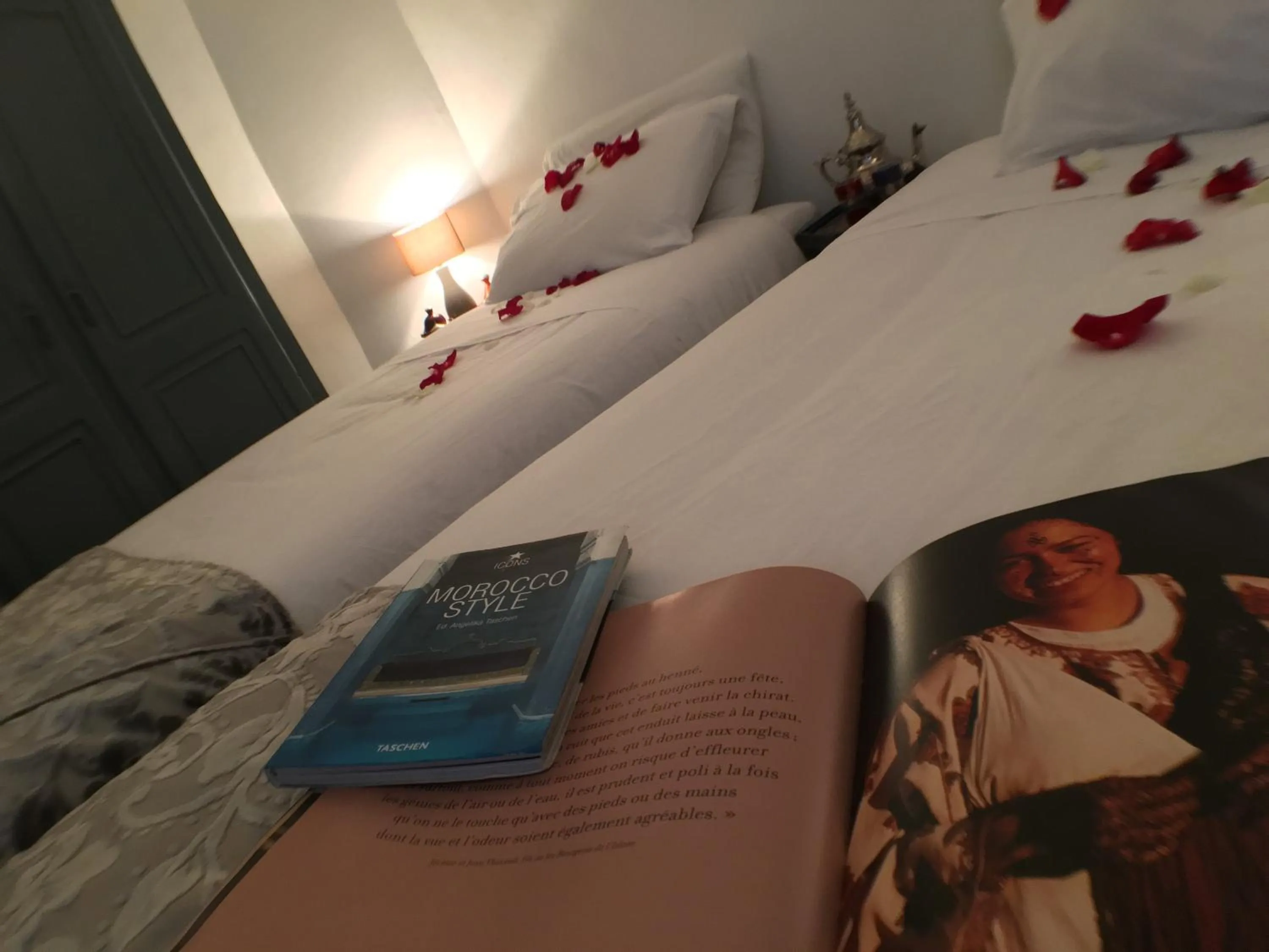 Decorative detail, Bed in Riad of The Light