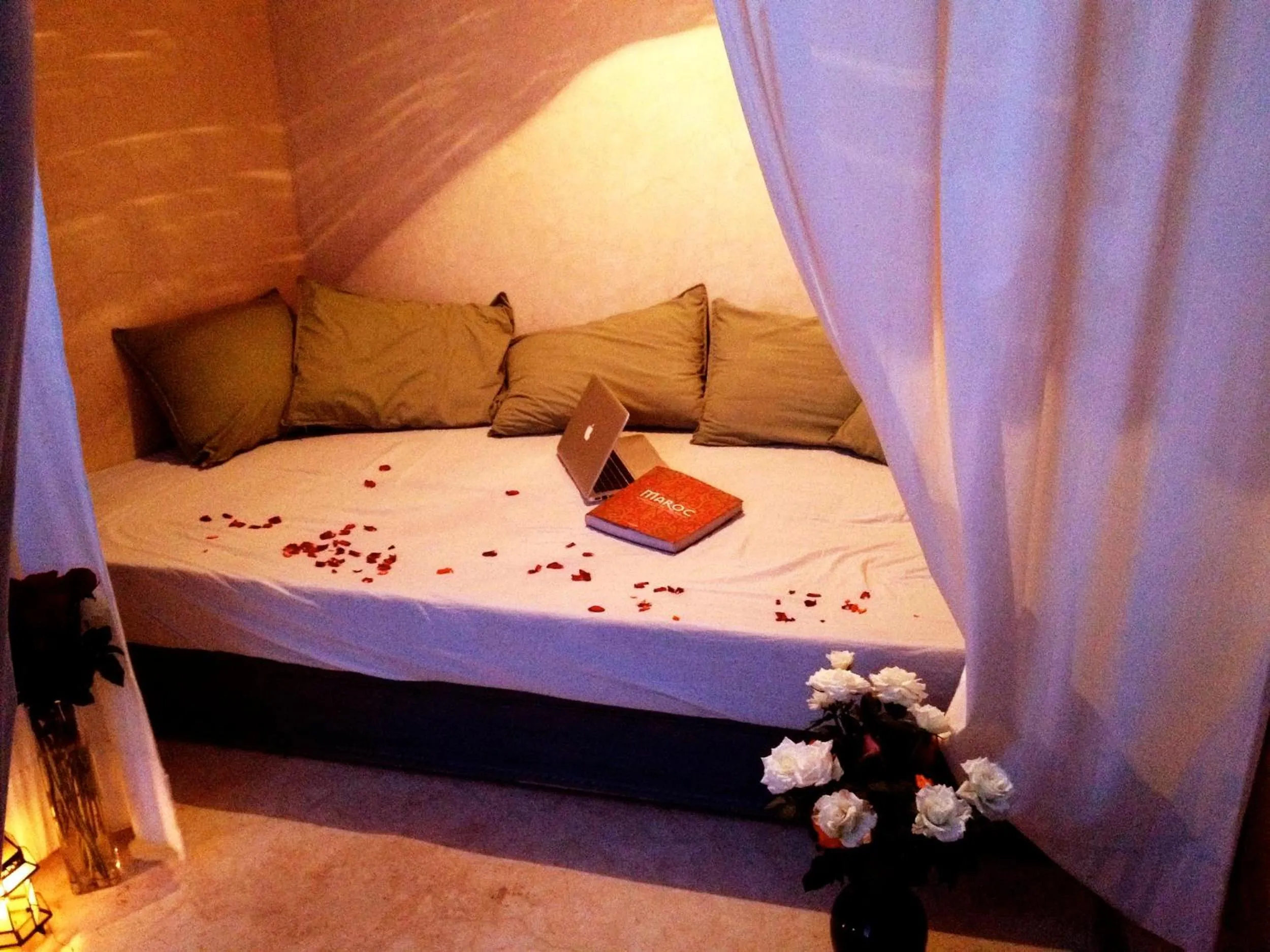 Balcony/Terrace, Bed in Riad of The Light