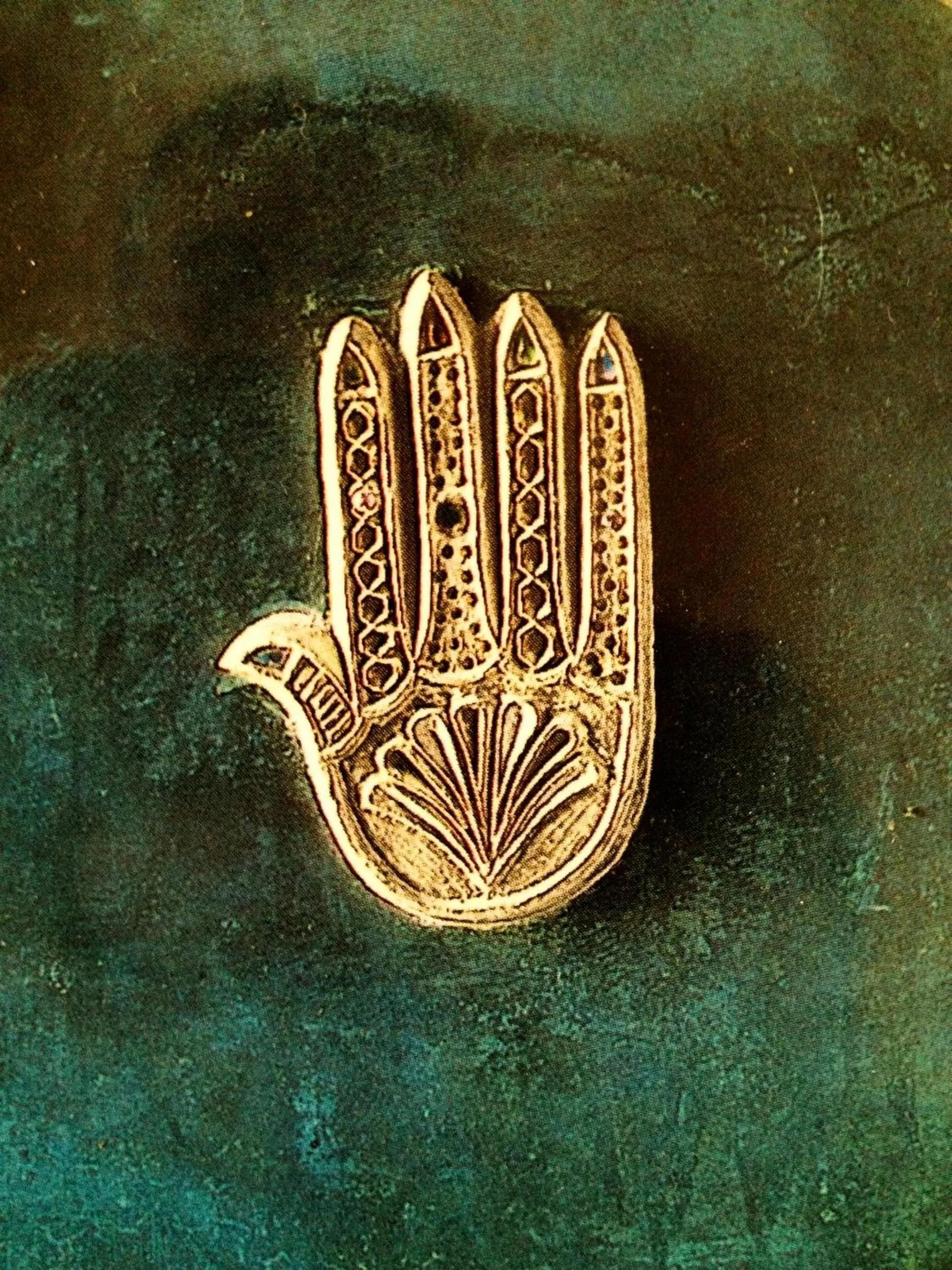 Decorative detail in Riad of The Light