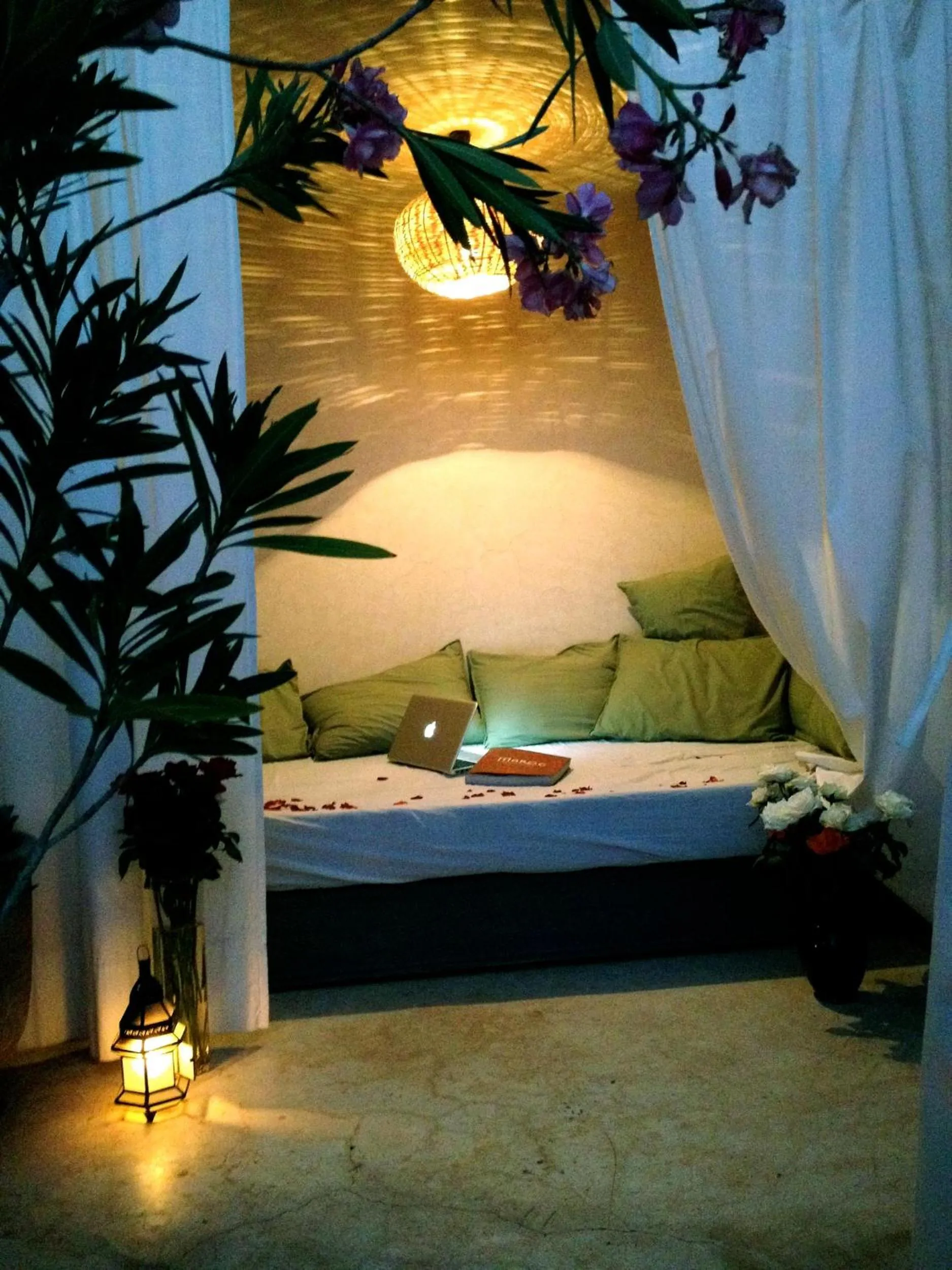 Balcony/Terrace, Bed in Riad of The Light