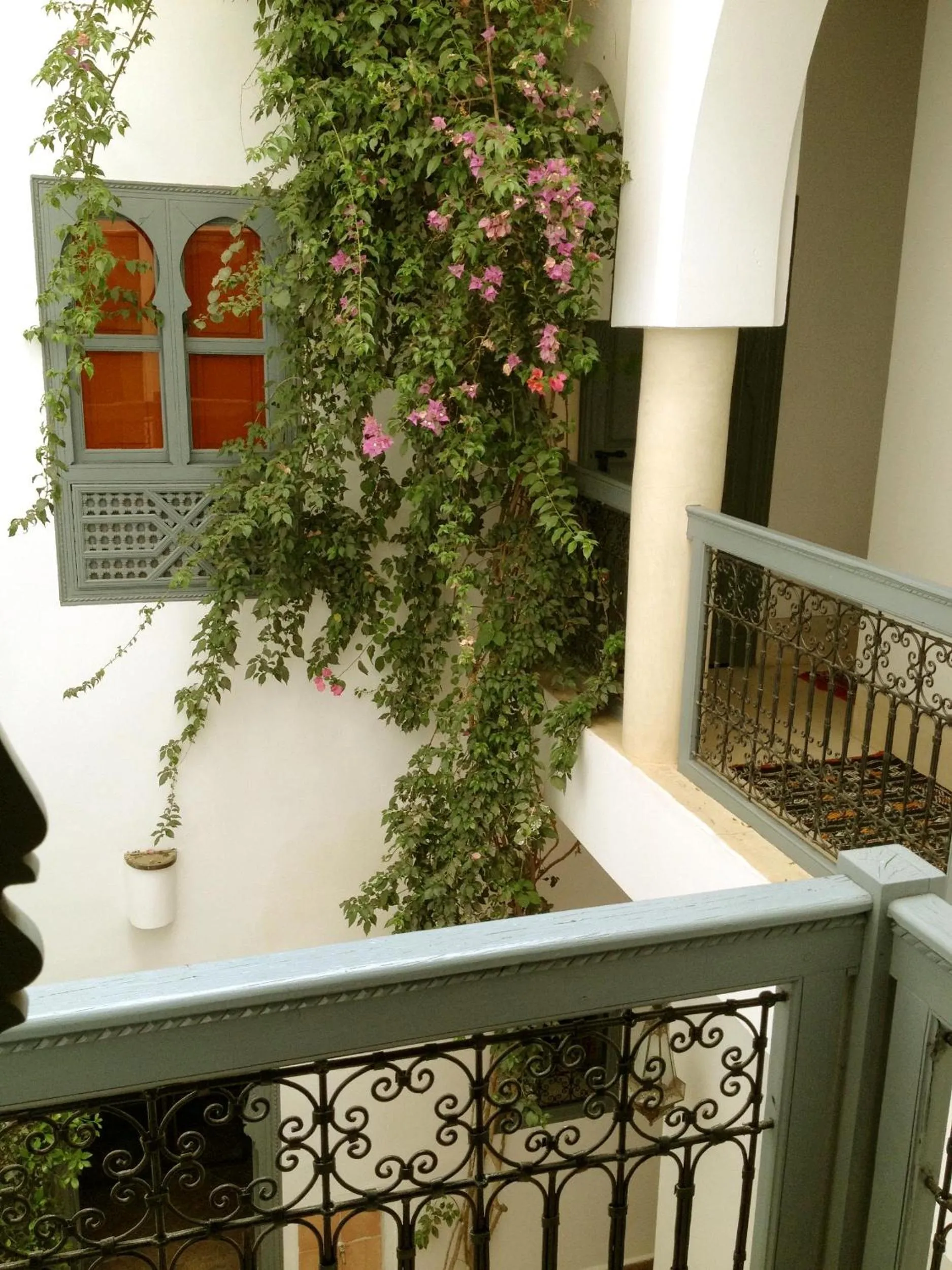 Decorative detail in Riad of The Light