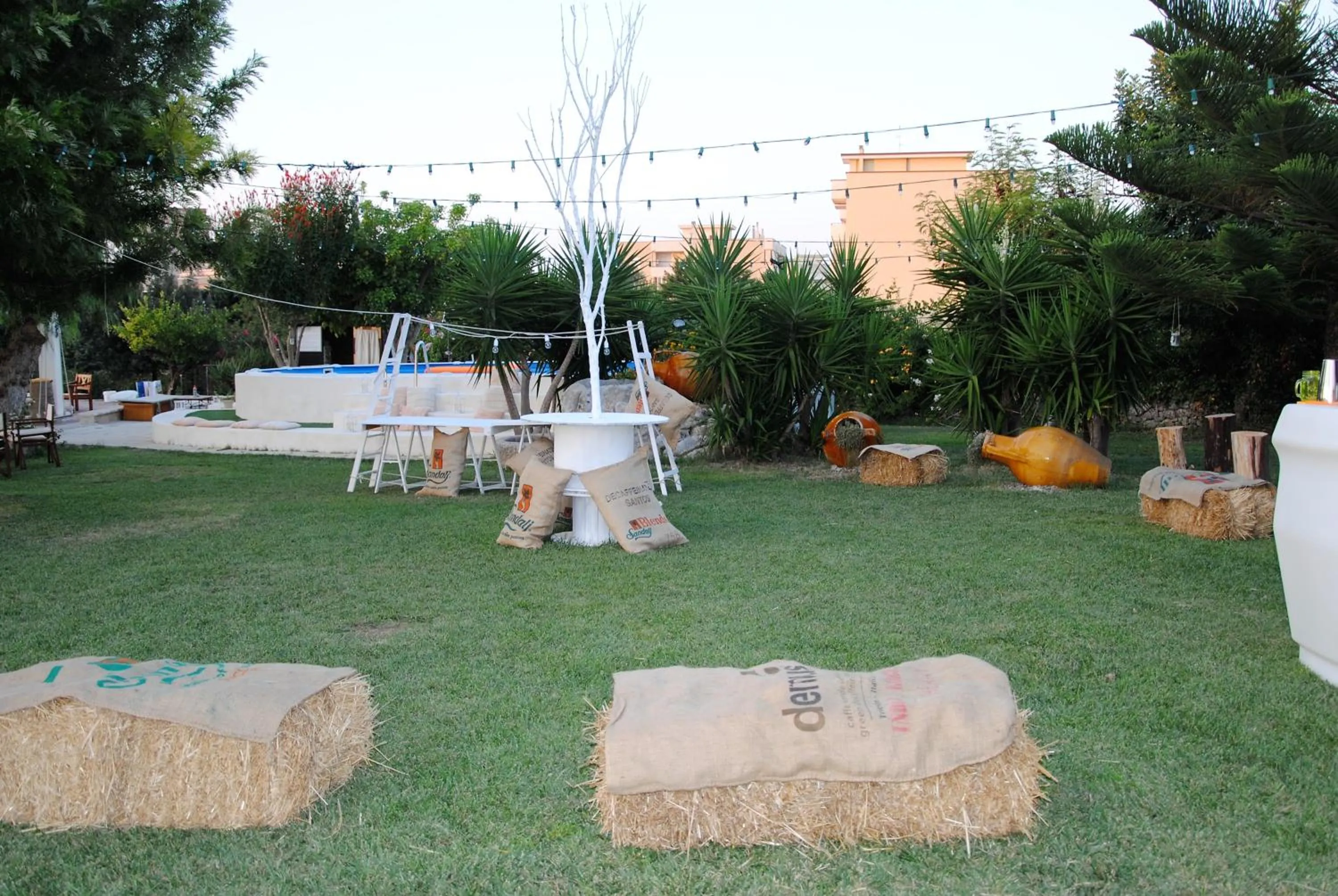 Garden in B&B Donna Luisa