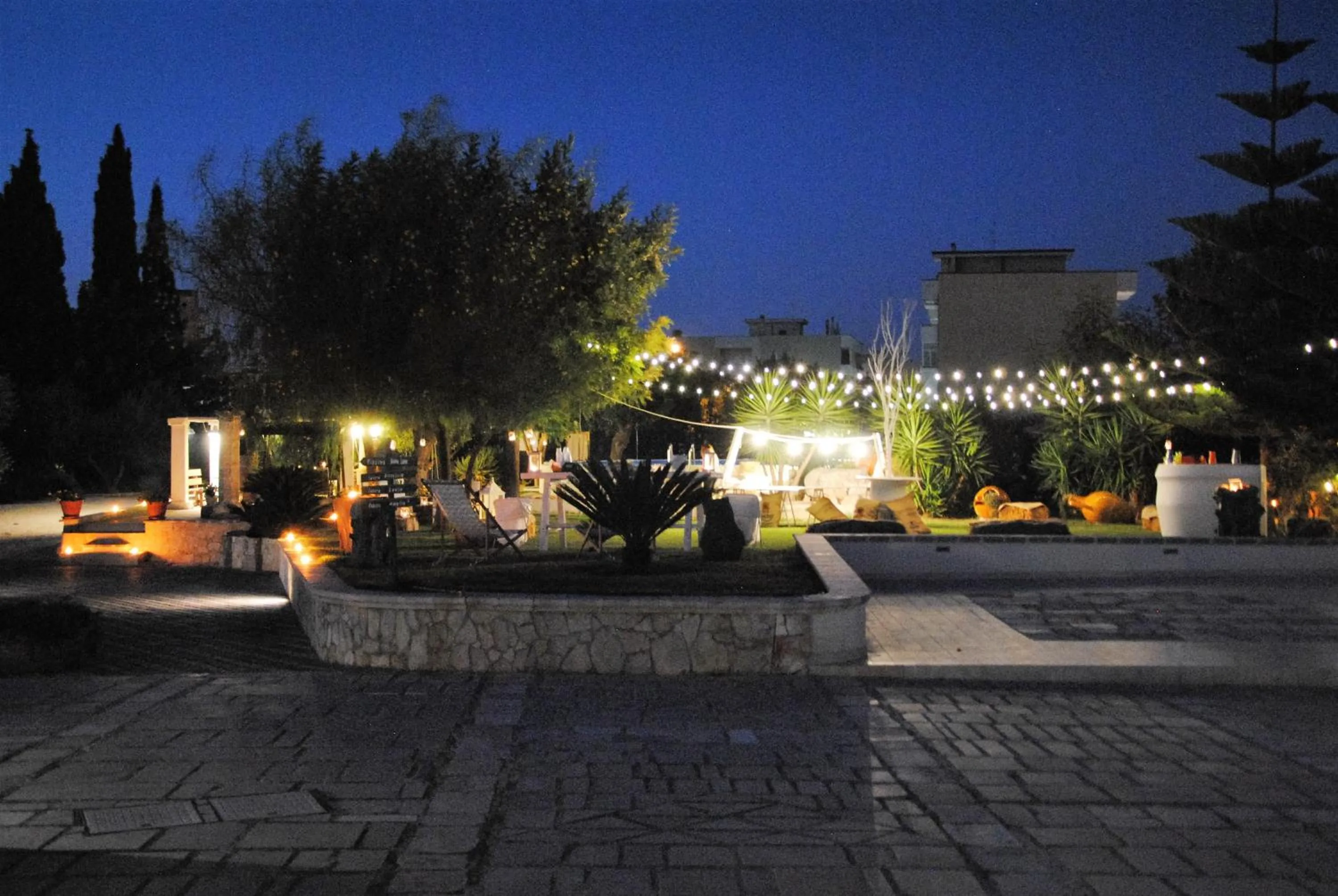 Garden in B&B Donna Luisa