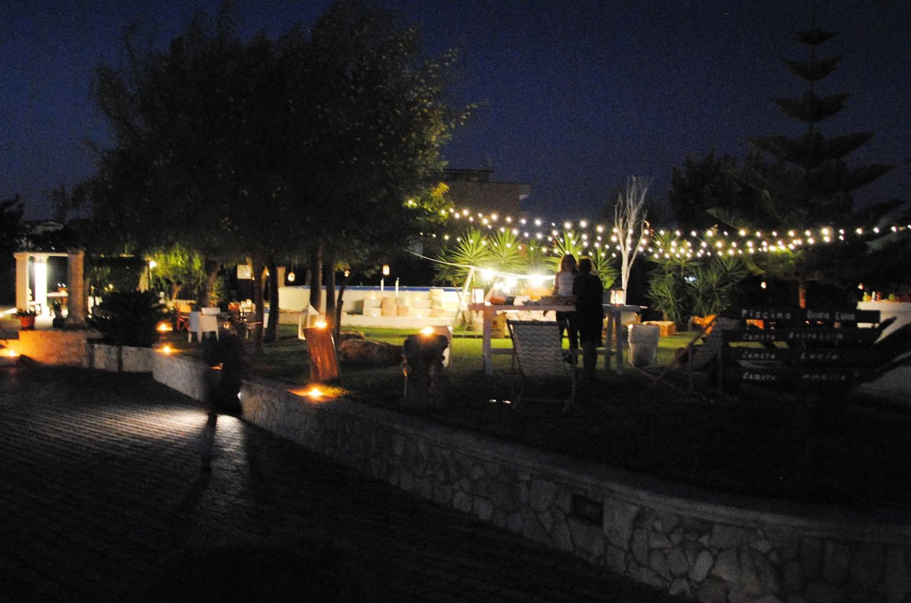 Garden in B&B Donna Luisa