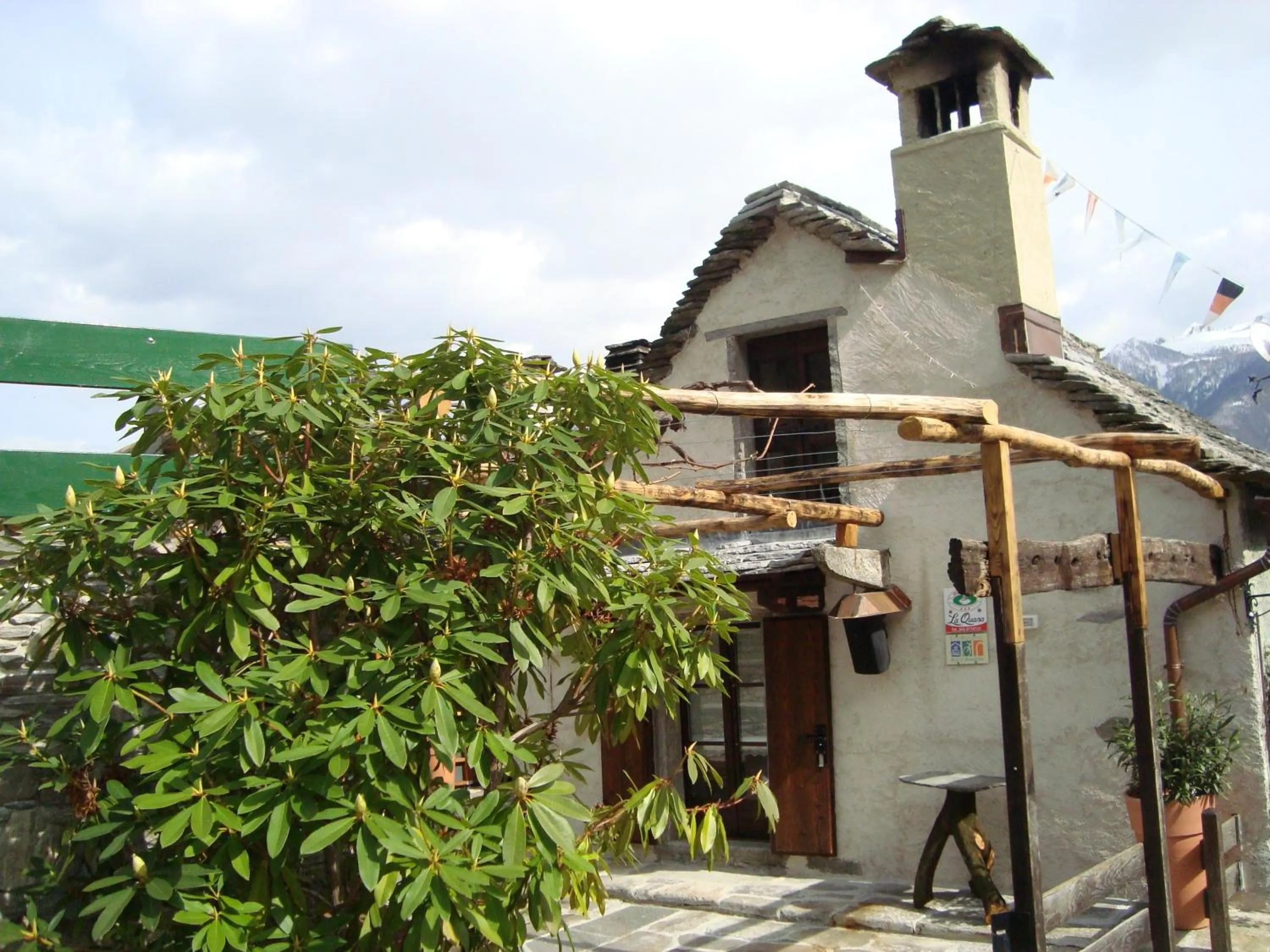 Facade/entrance in B&B La Quana