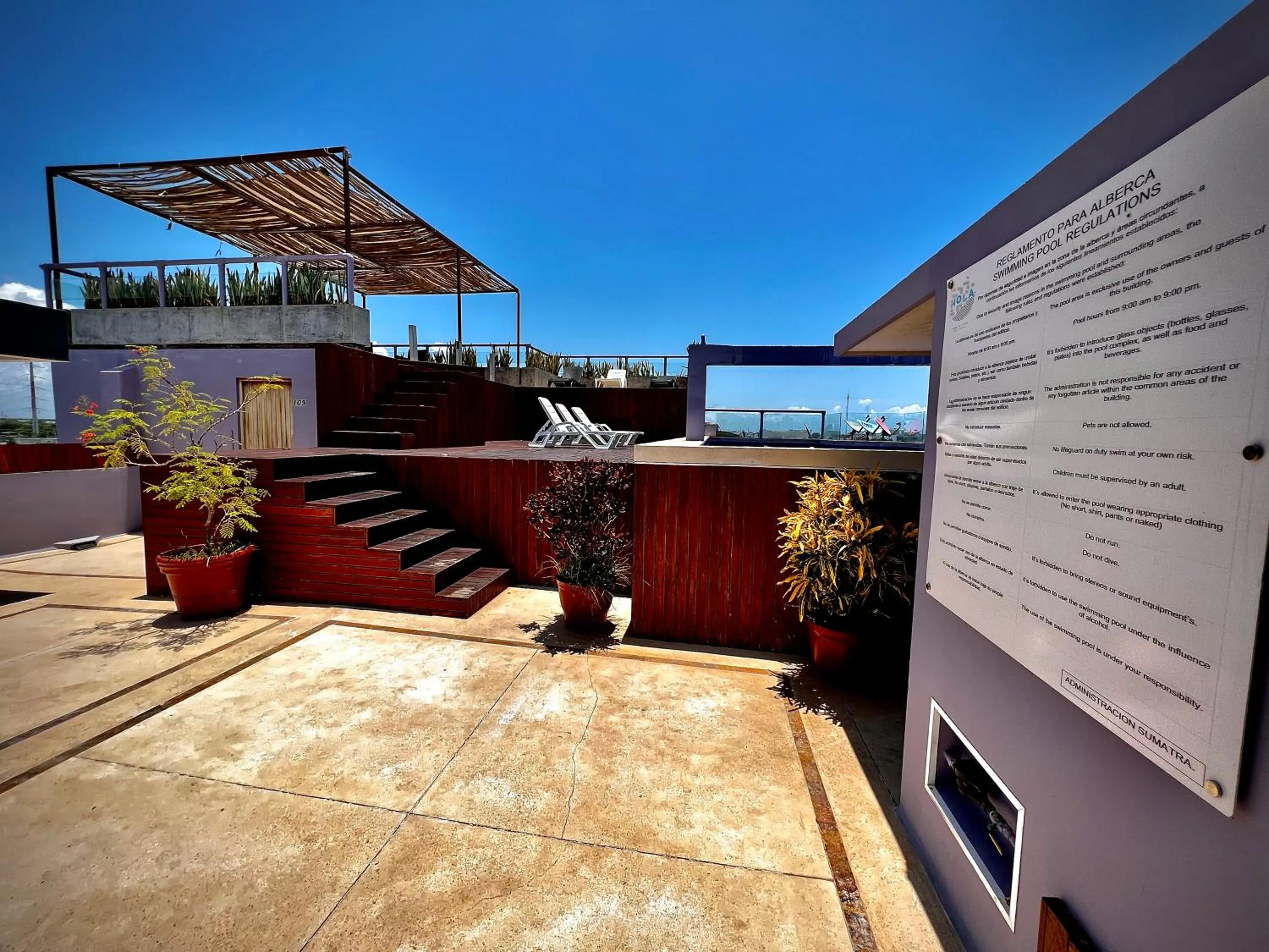 Landmark view in Playa Centro Rooftop Apartments & Studios
