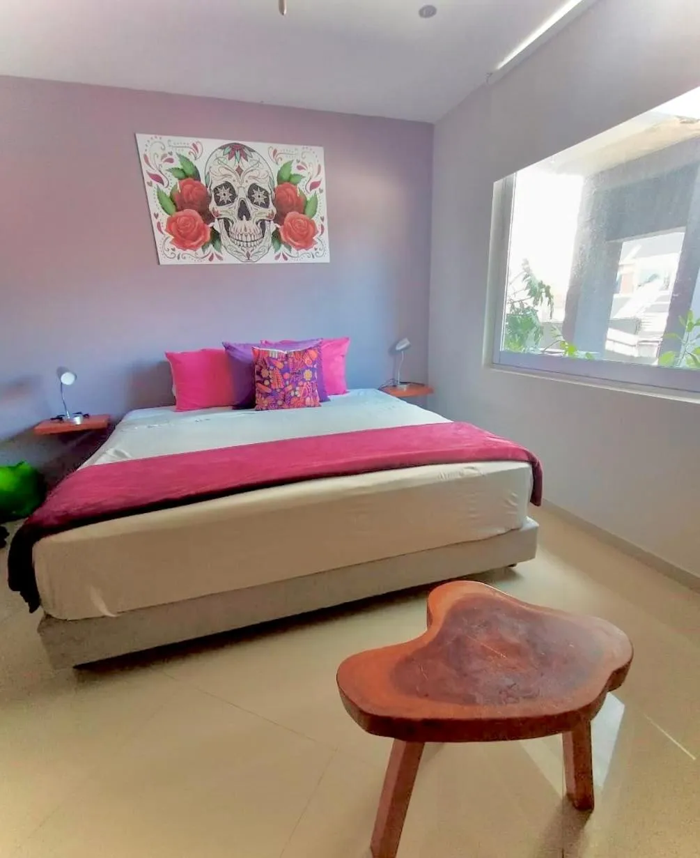 Bed in Playa Centro Rooftop Apartments & Studios