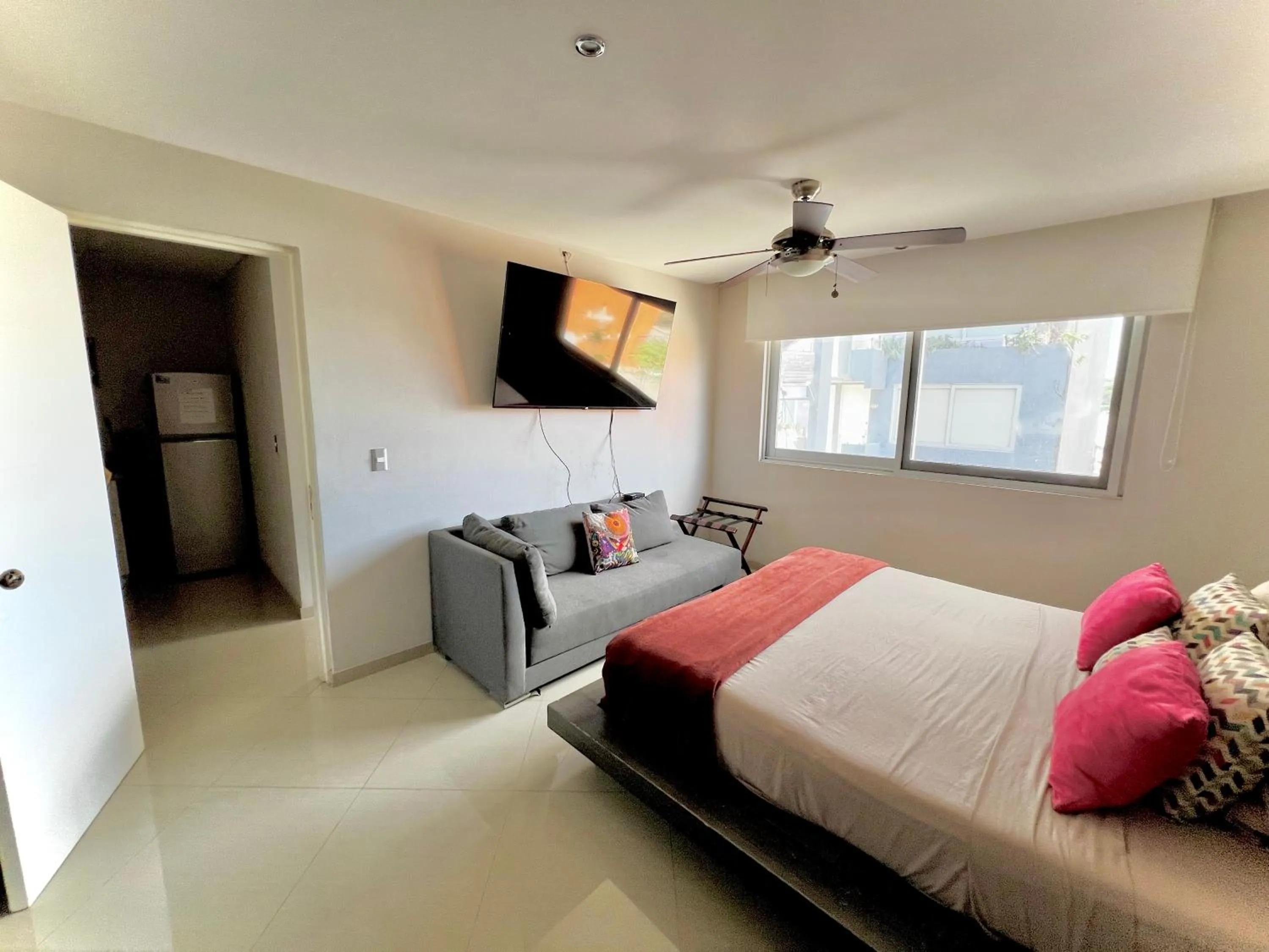 Bed in Playa Centro Rooftop Apartments & Studios