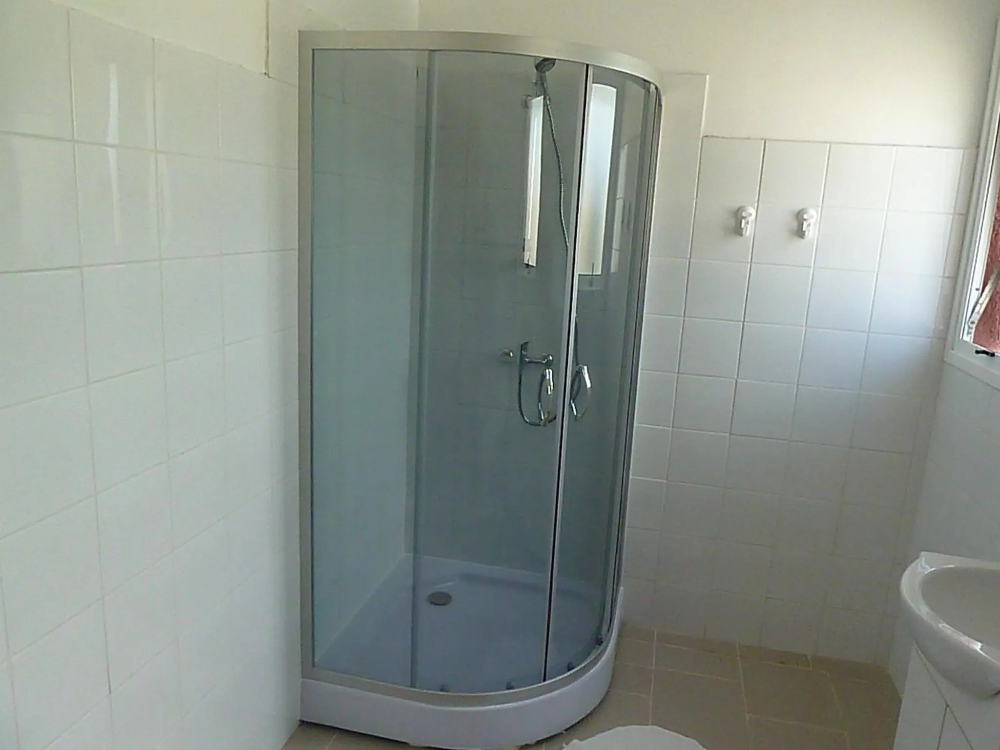 Bathroom in Valentinos Apartments