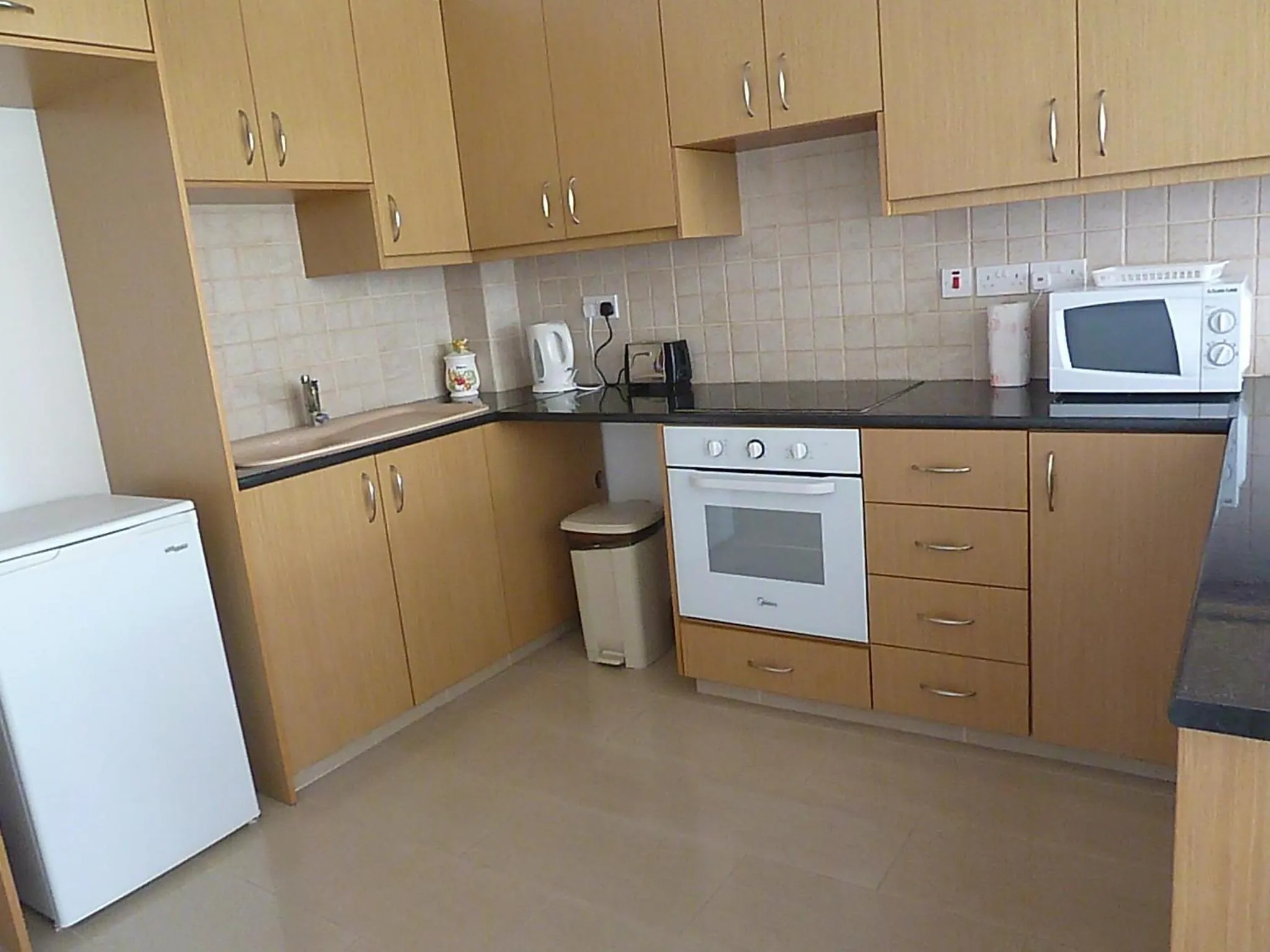 Kitchen or kitchenette in Valentinos Apartments