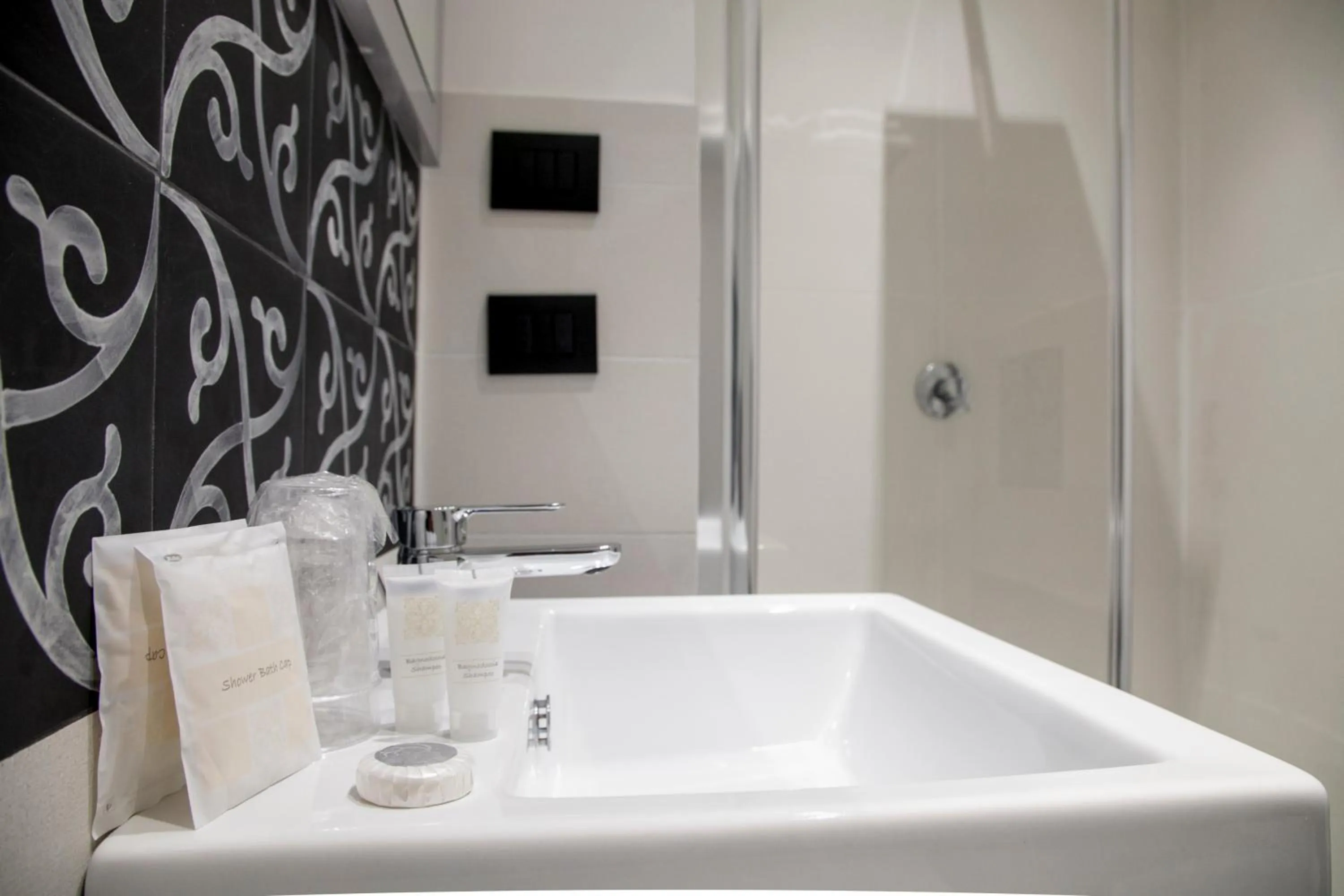 Bathroom in Nostos rooms & Apartments