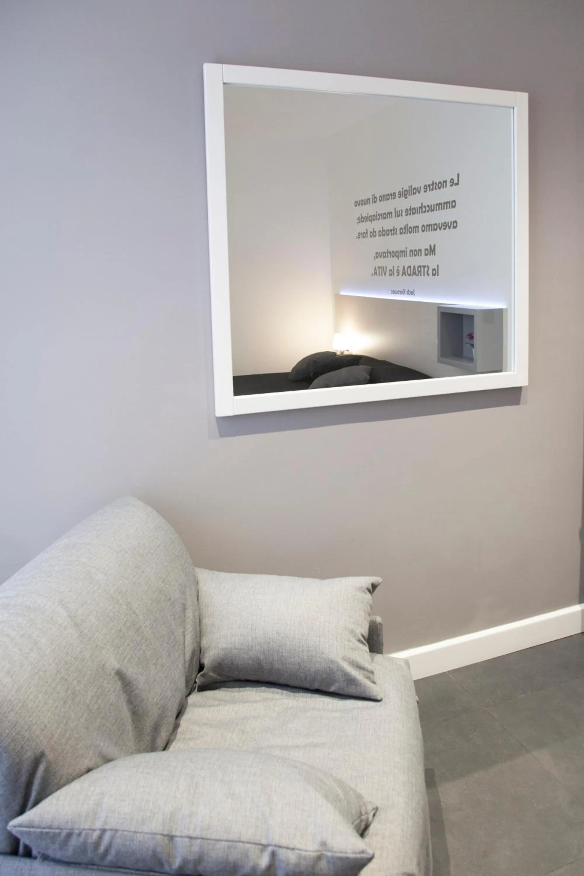 Seating area in Nostos rooms & Apartments