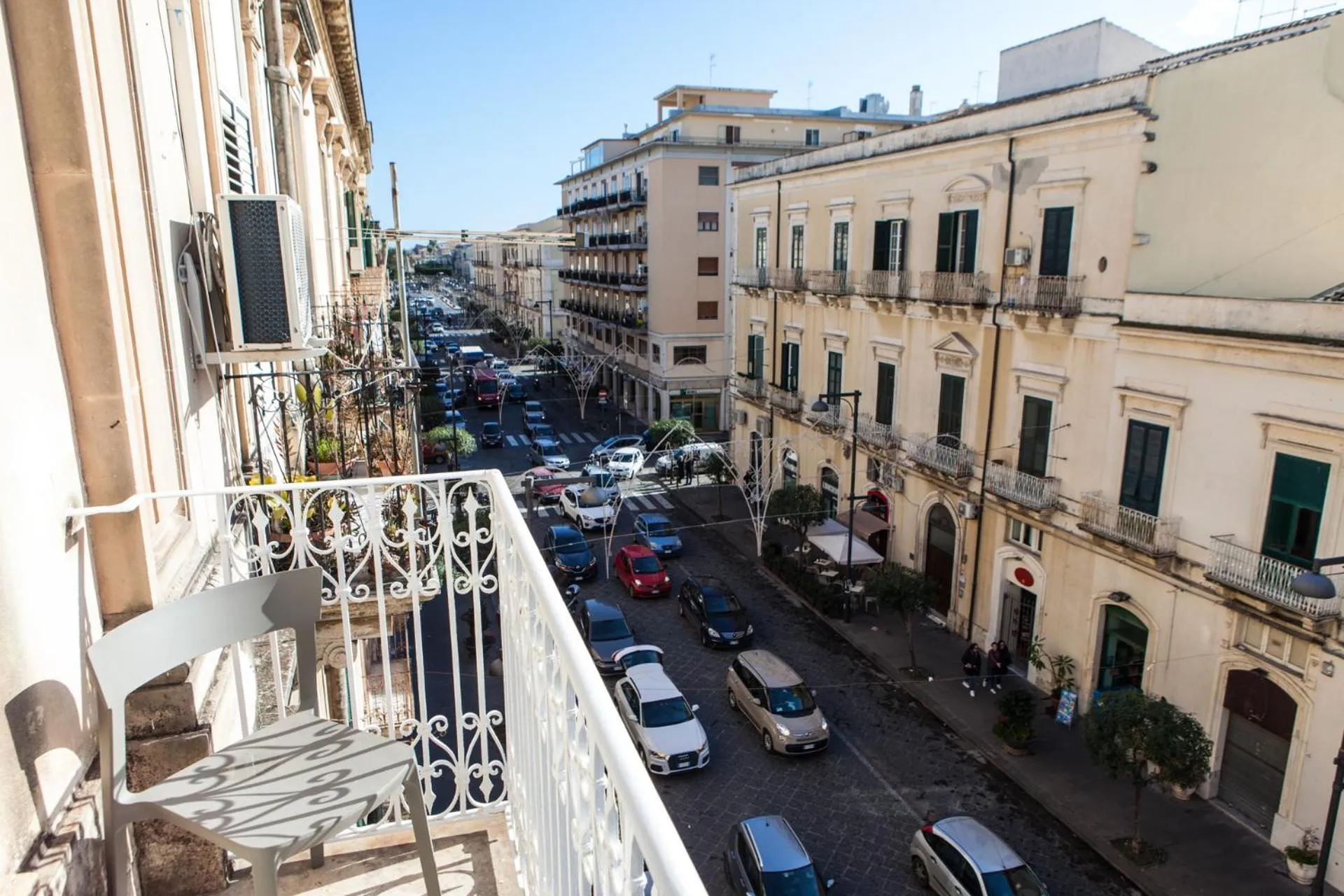 City view in Nostos rooms & Apartments