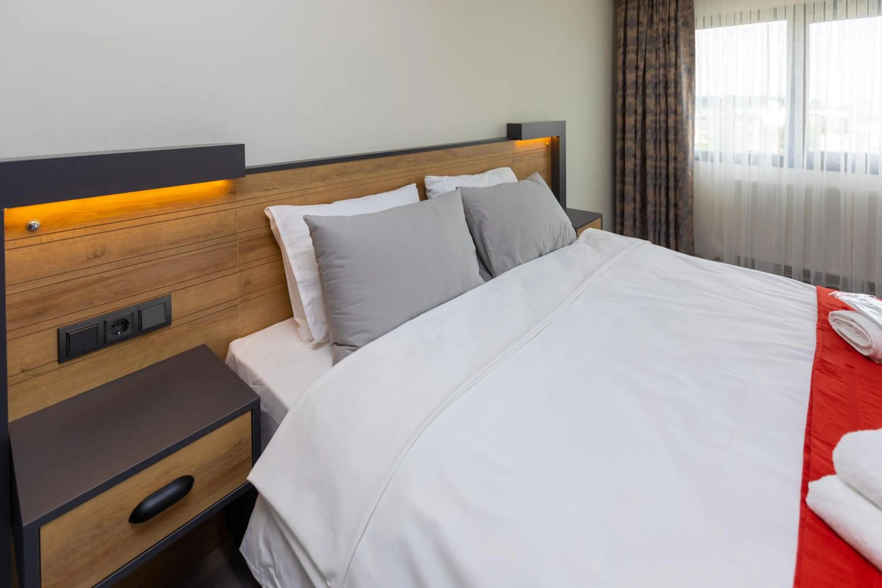 Bed in Moonlight Suite