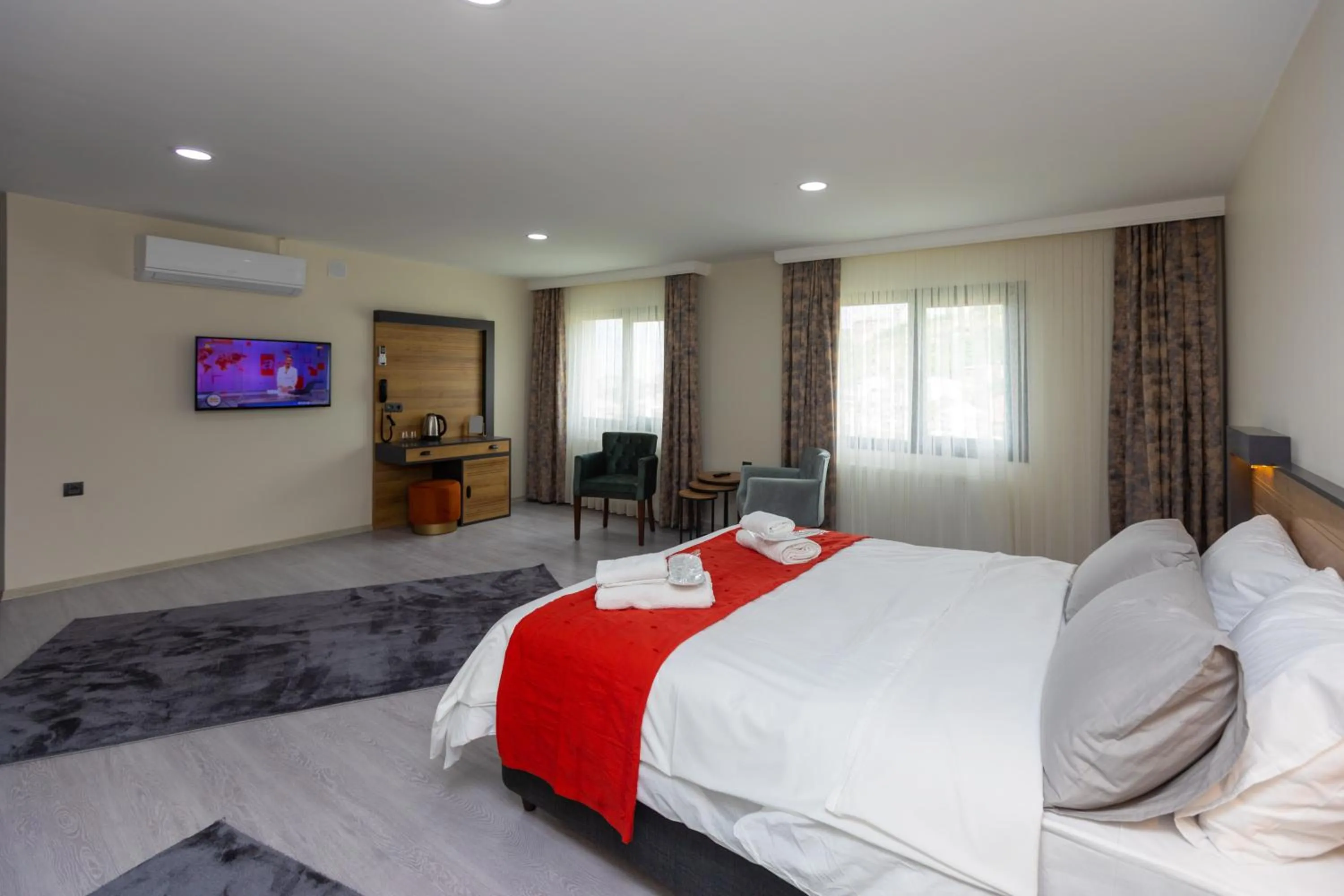 Bed in Moonlight Suite