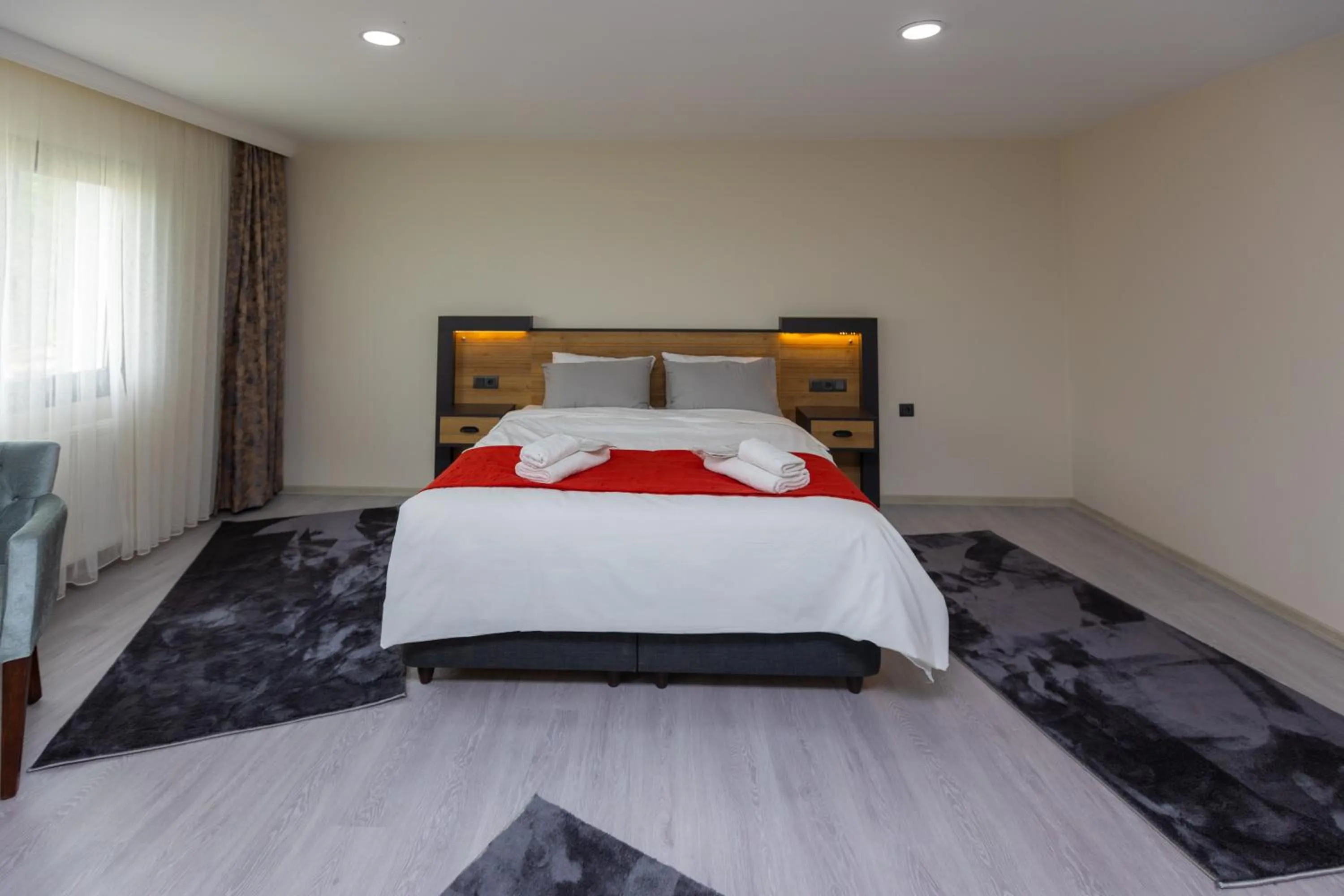 Bed in Moonlight Suite