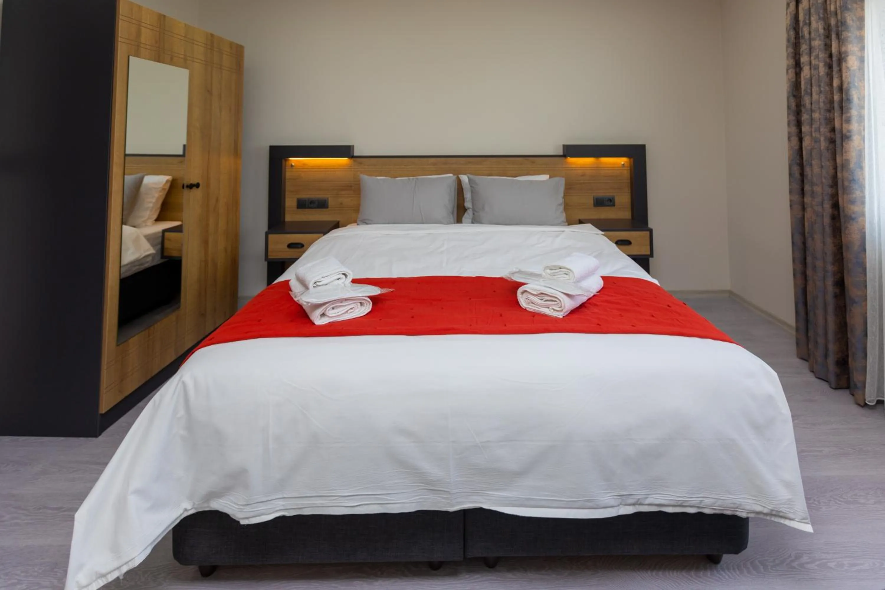 Bed in Moonlight Suite