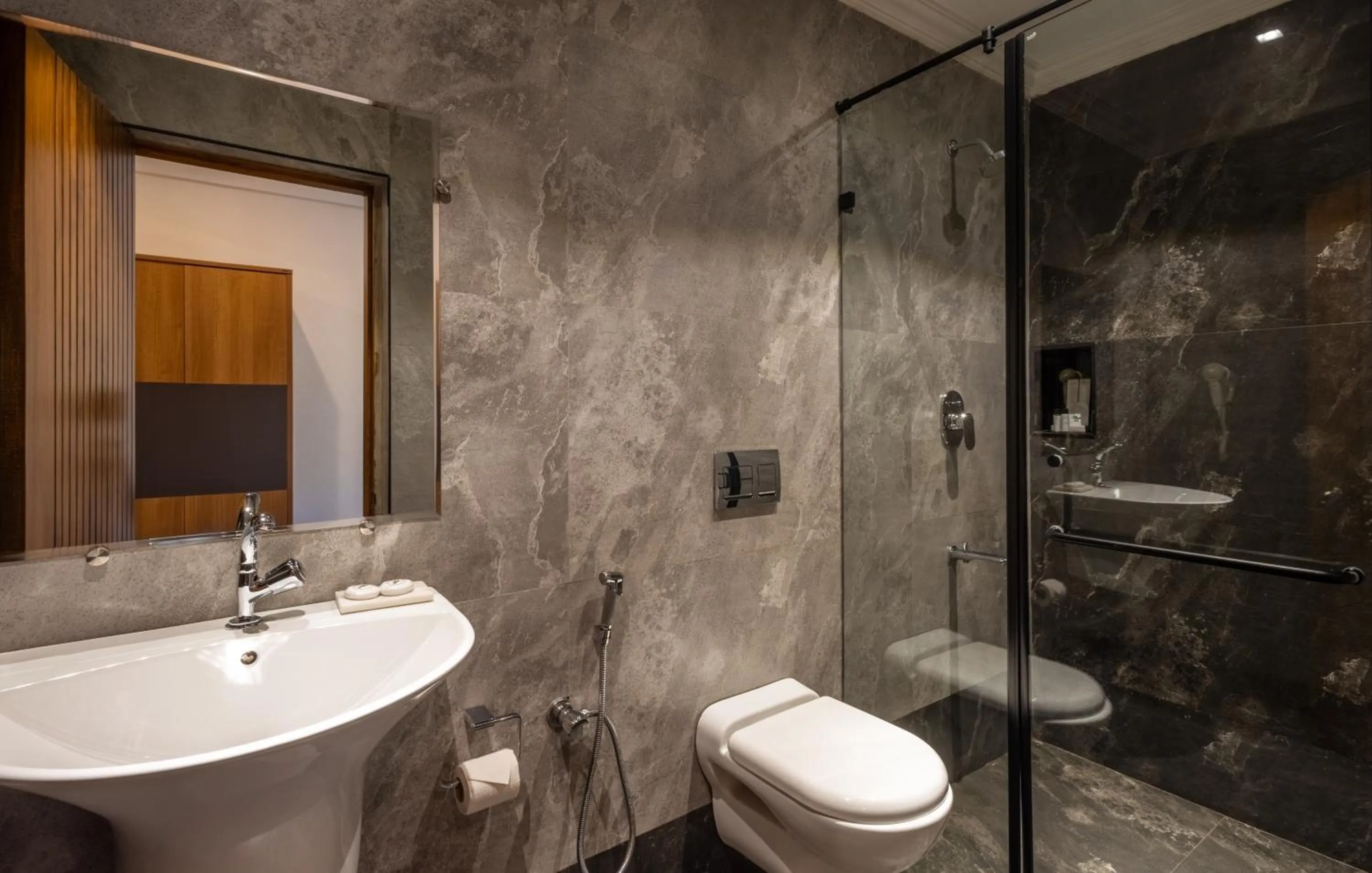 Shower in Chalston Beach Resort