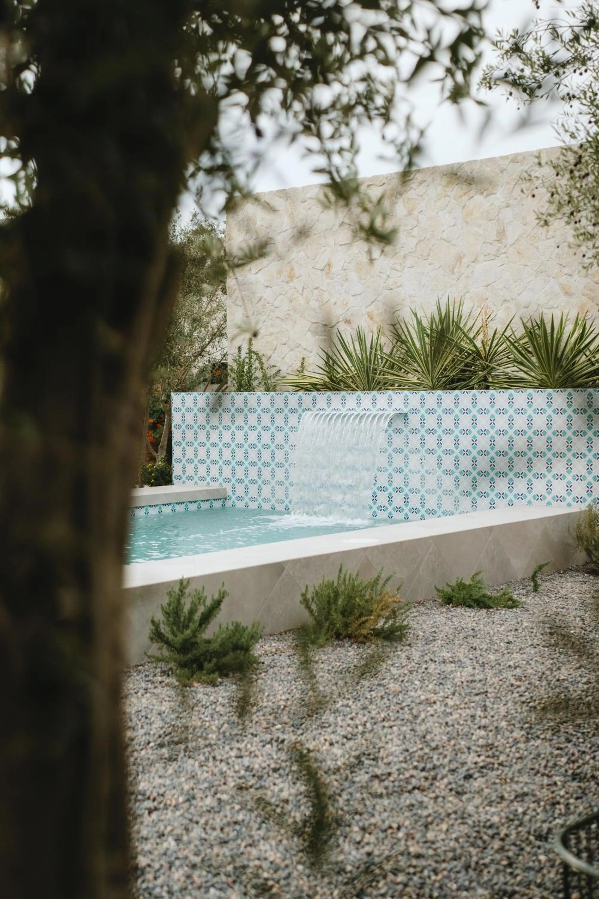 Pool view in MYA Hotel