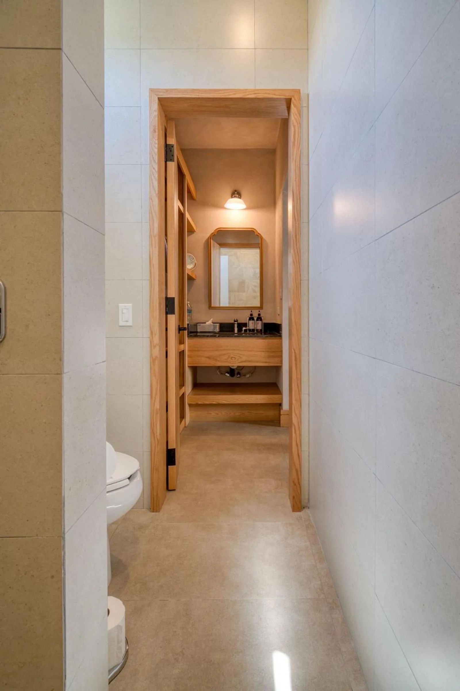 Bathroom in MYA Hotel