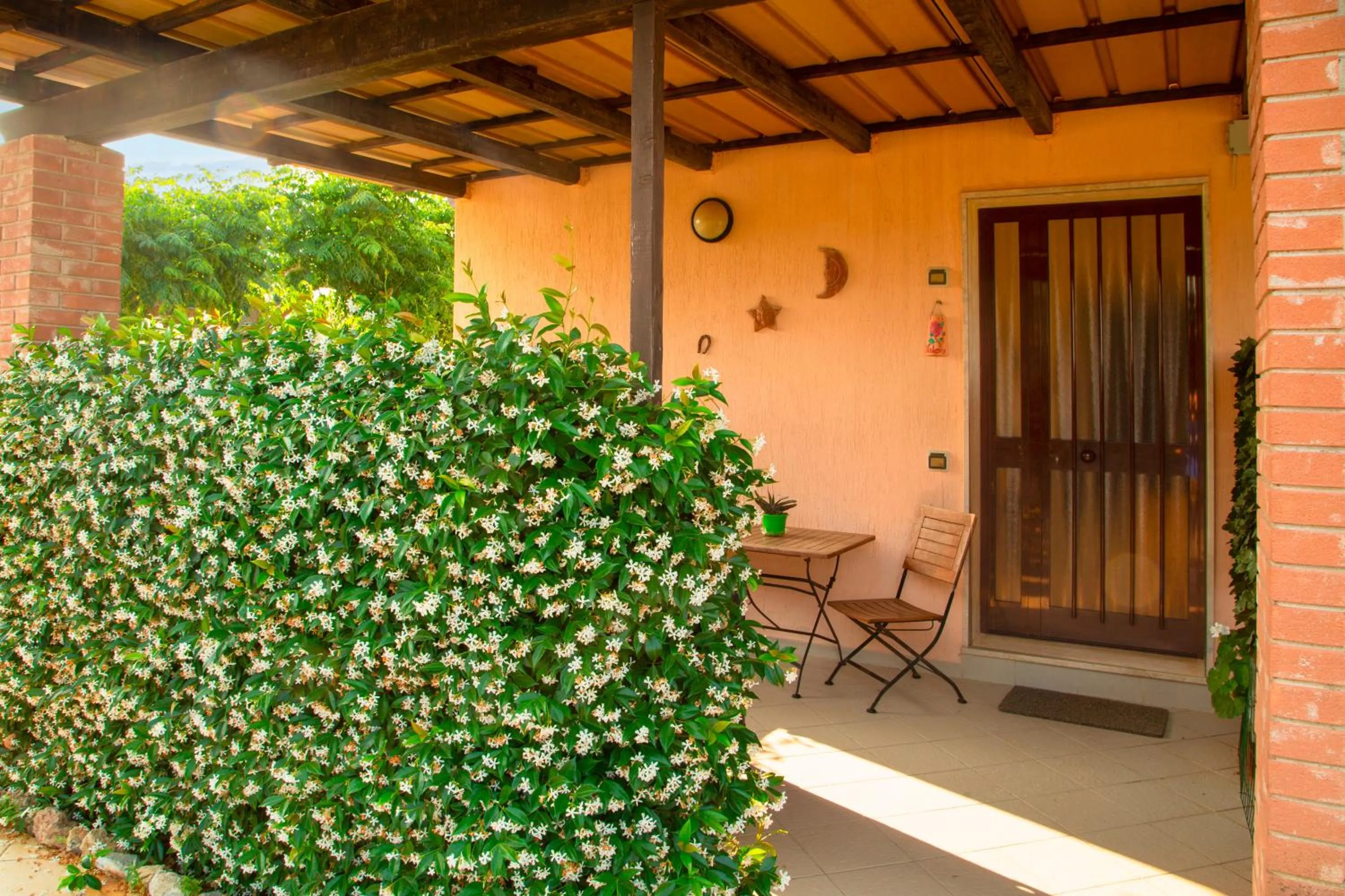 Patio in Agriturismo Al Vermigliano