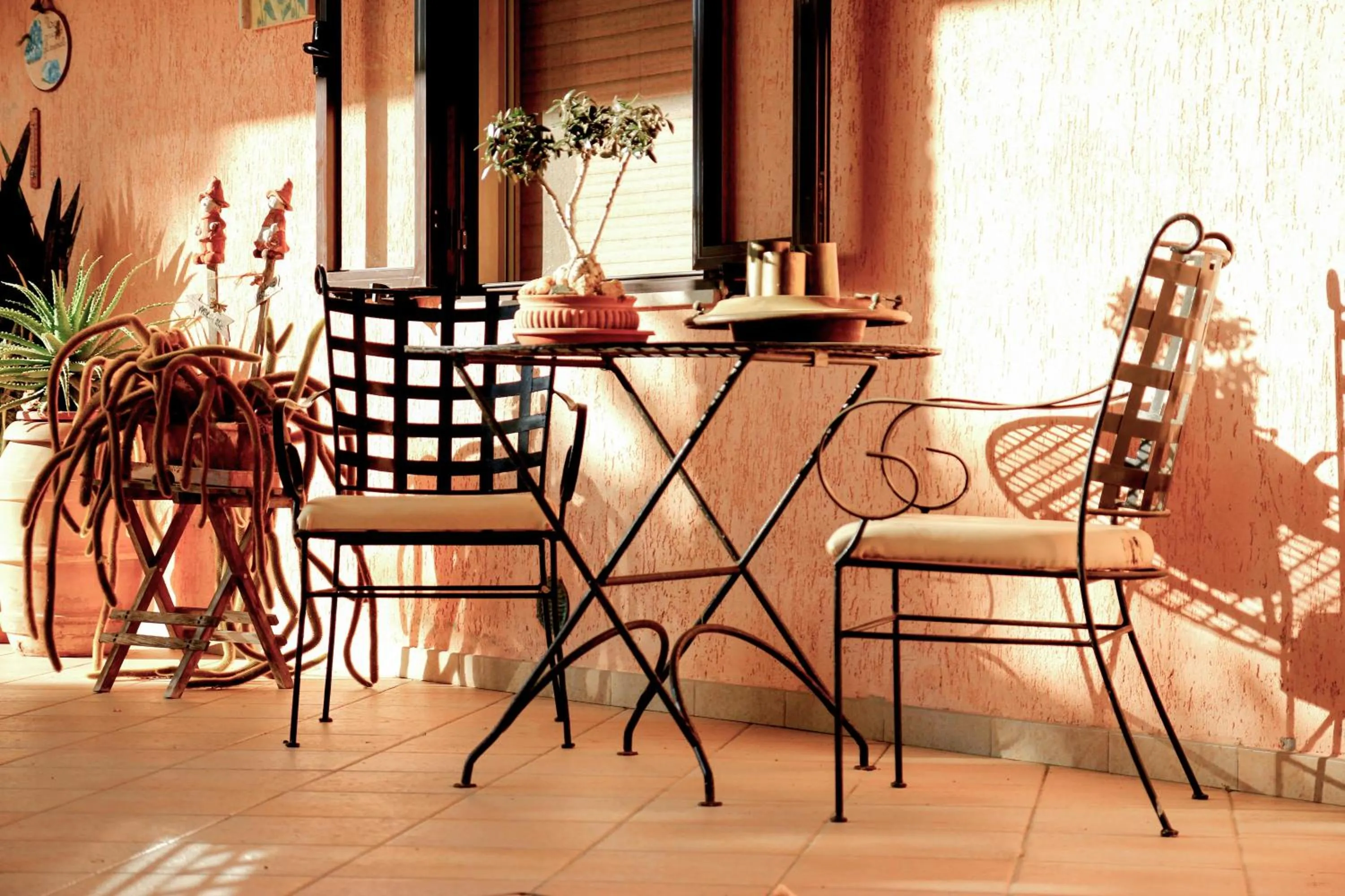 Patio in Agriturismo Al Vermigliano