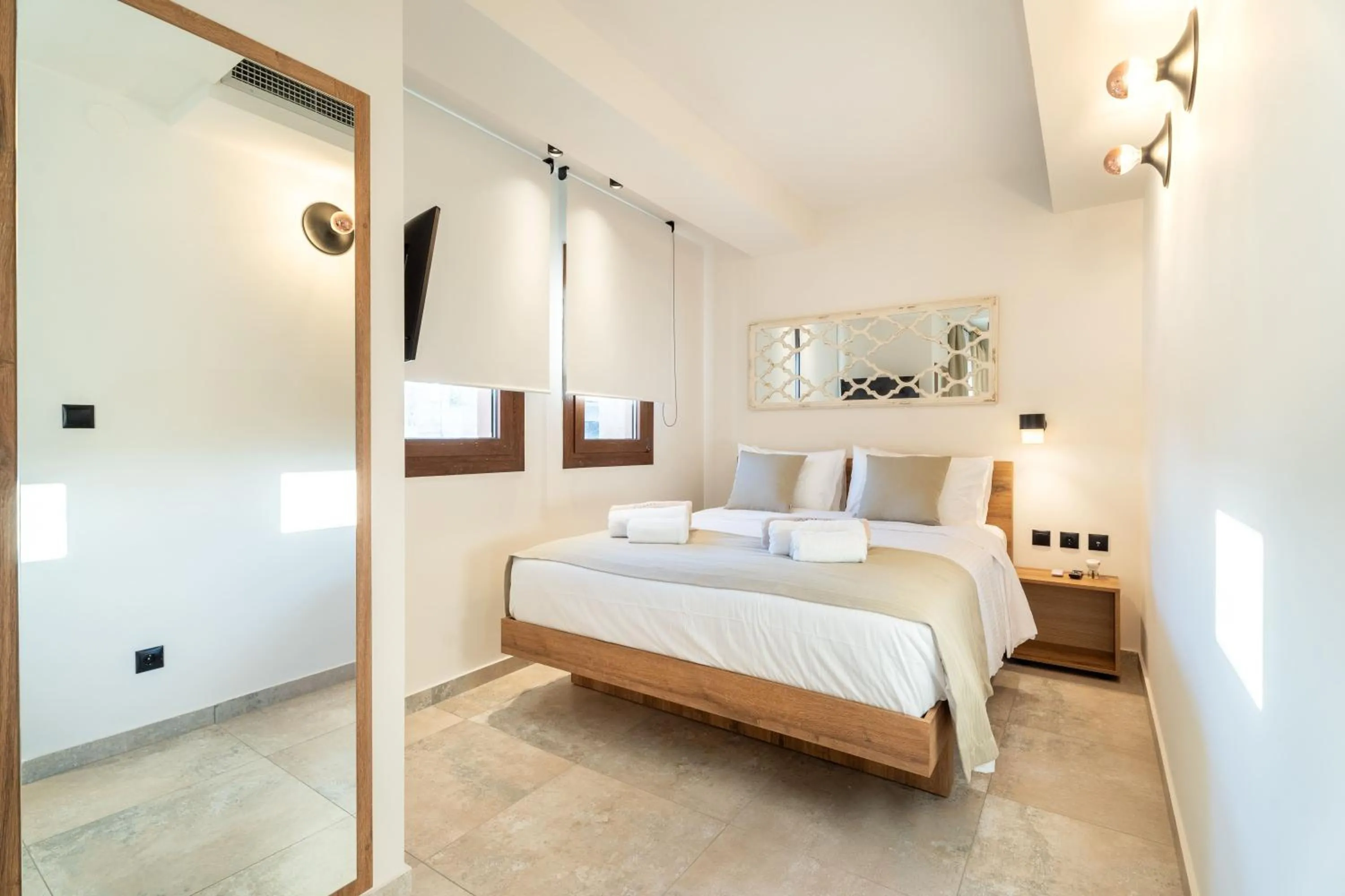 Bed in Mpikas Holidays