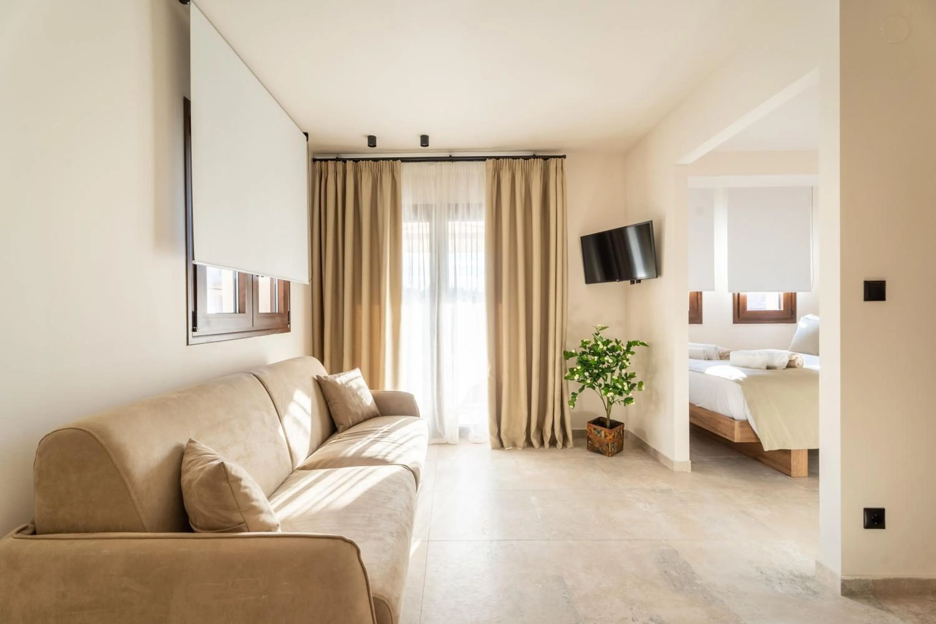 Bed in Mpikas Holidays