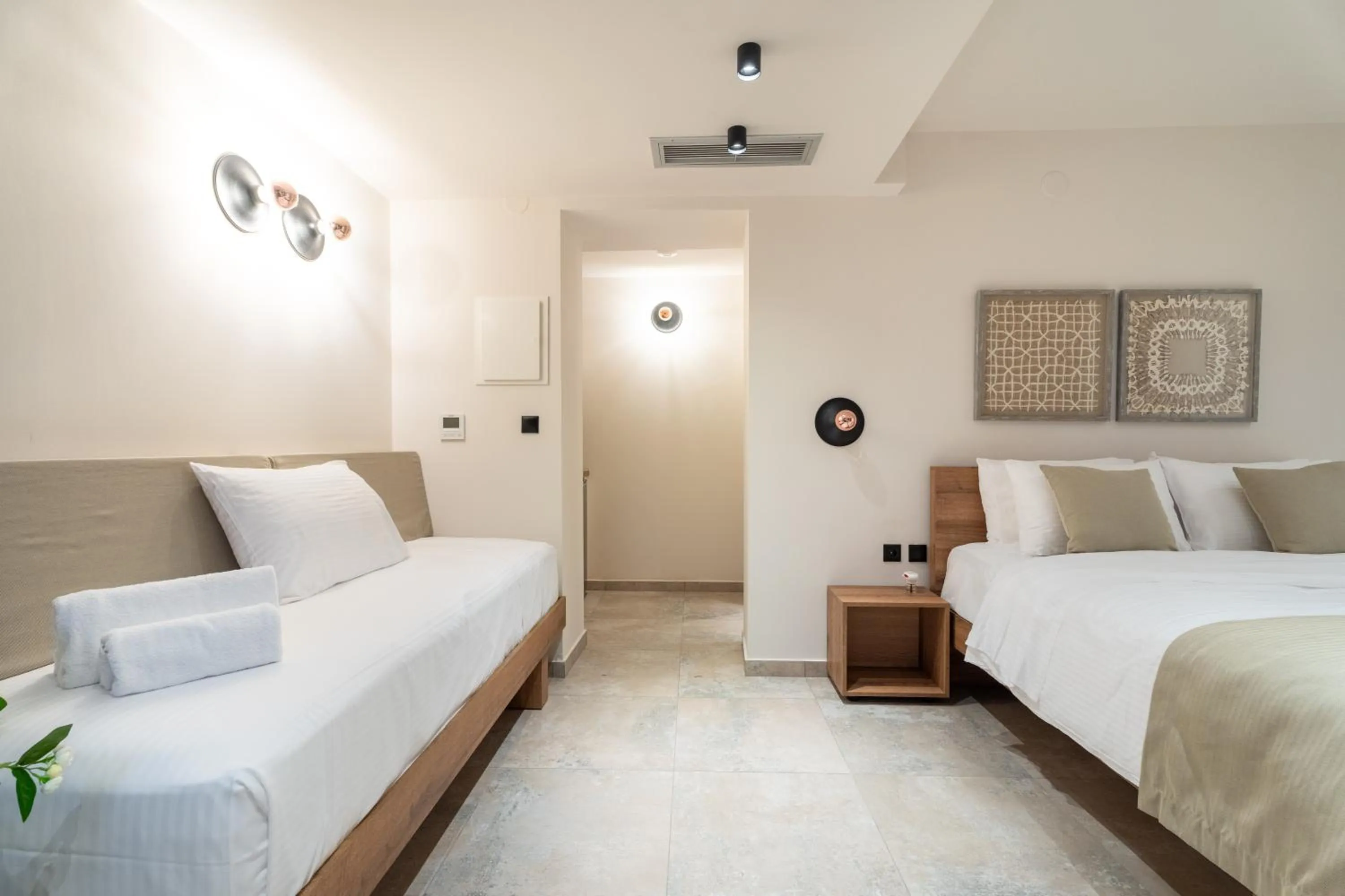 Bed in Mpikas Holidays