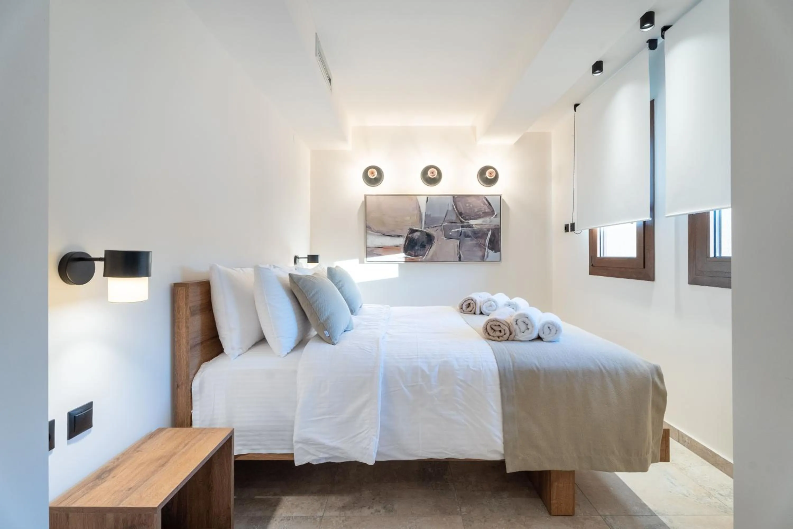 Bed in Mpikas Holidays