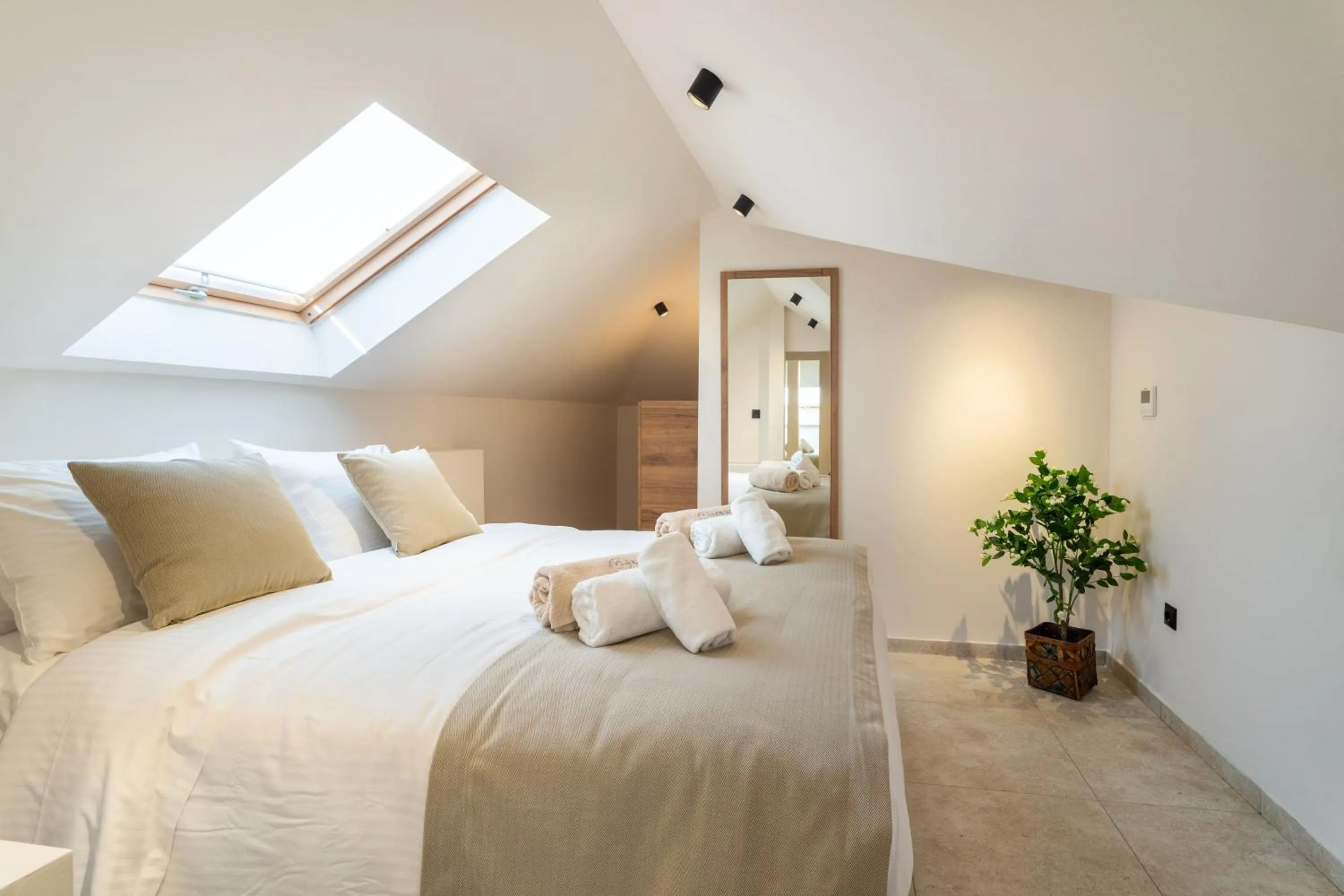 Bed in Mpikas Holidays