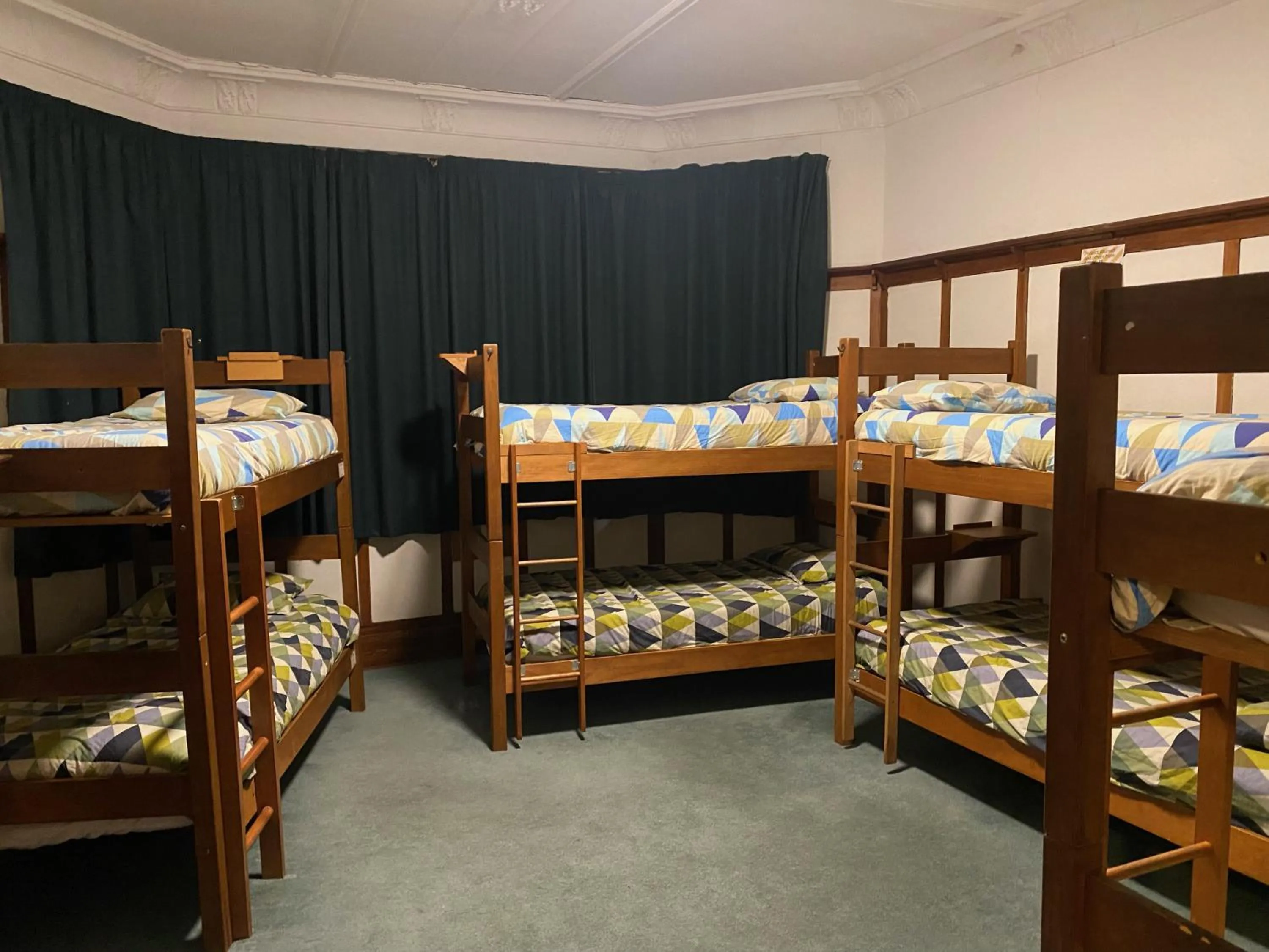 Bed in Manor house backpackers