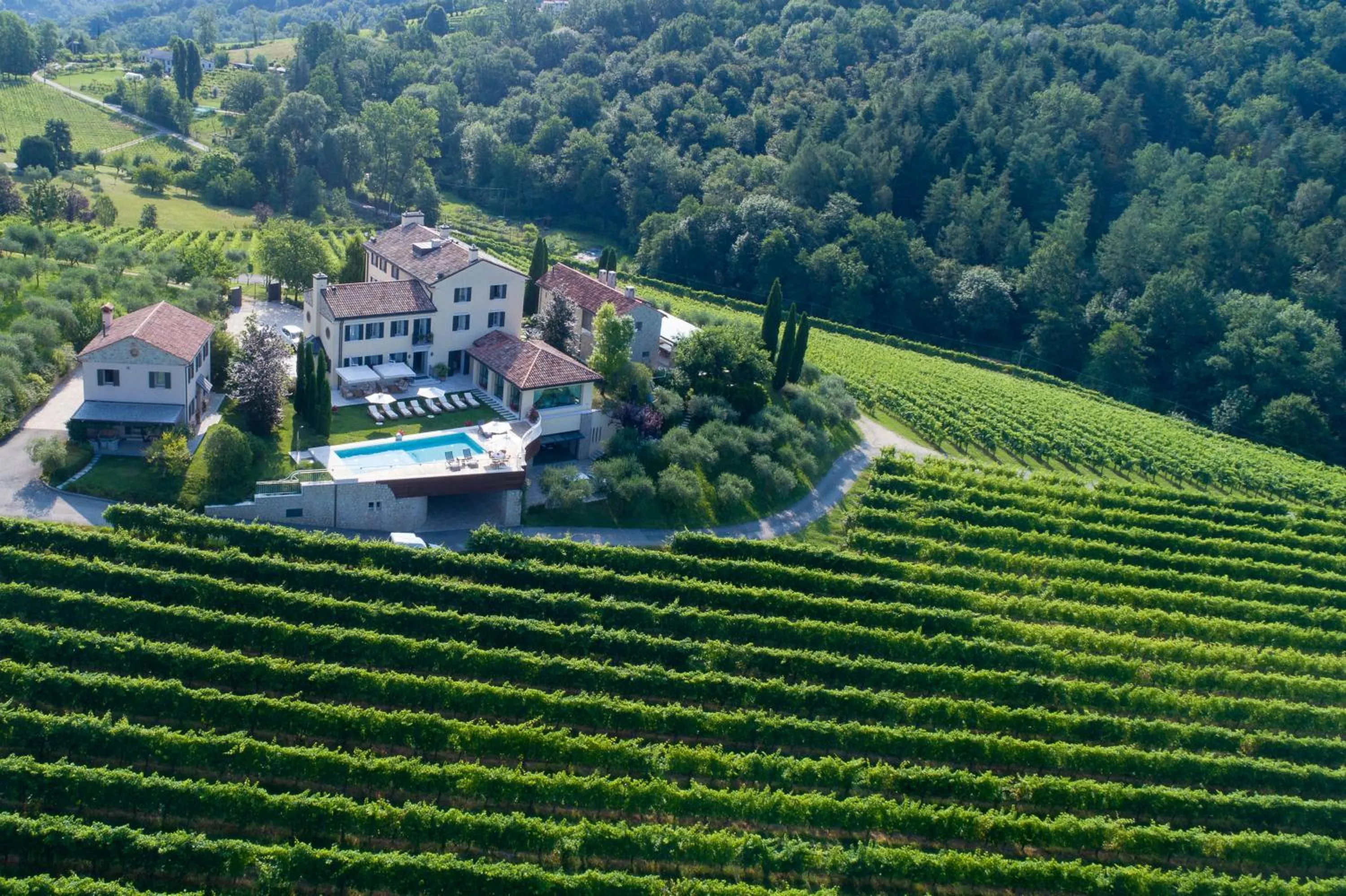Bird's eye view in ROMANTIK Relais d'Arfanta