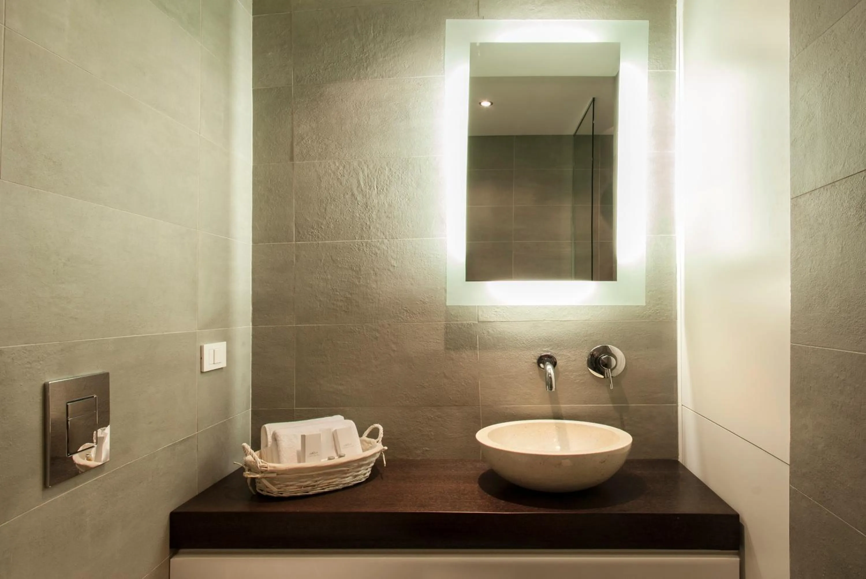 Bathroom in Eden Garden Suites