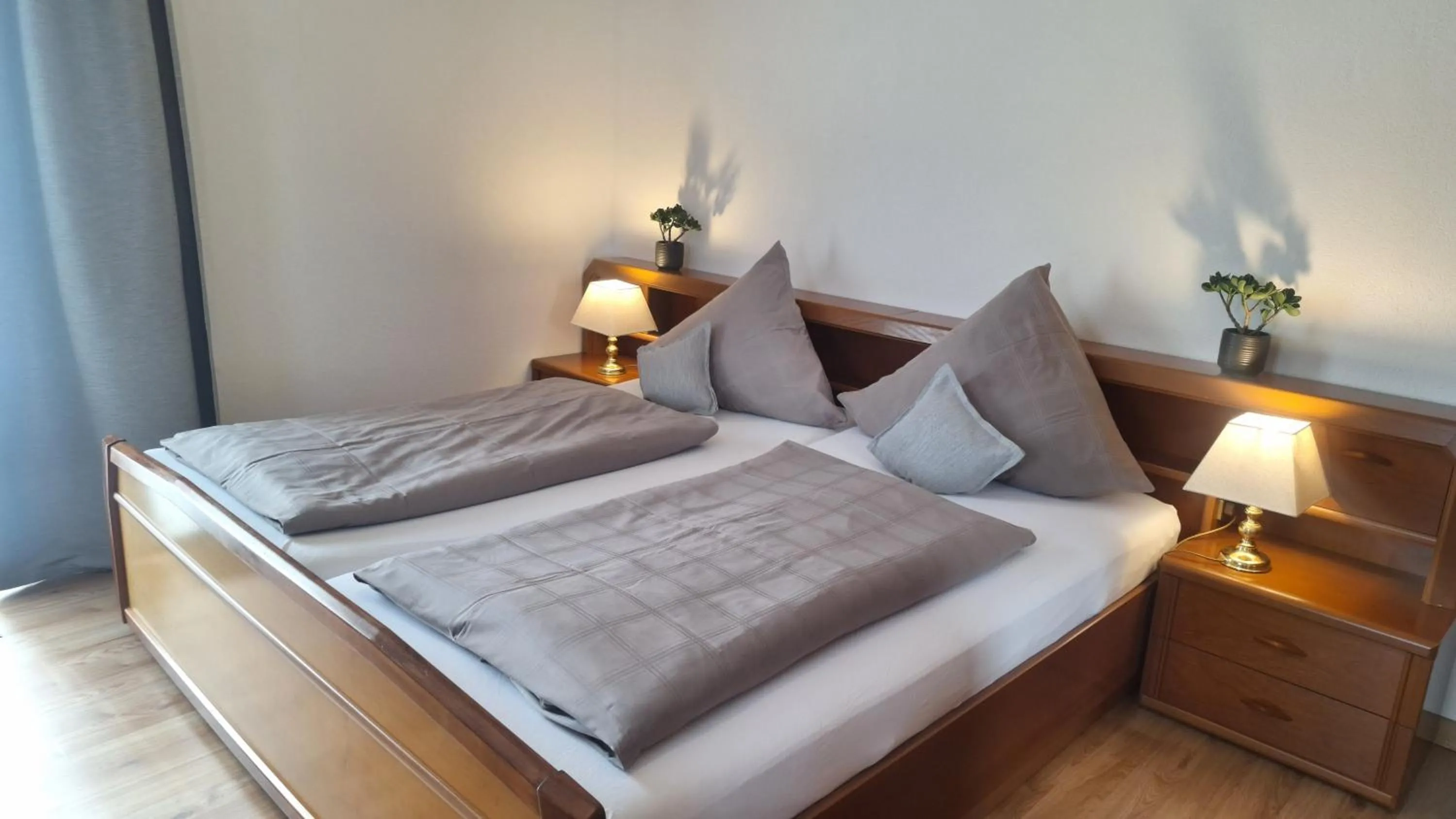 Bed in Gästehaus Mittmann