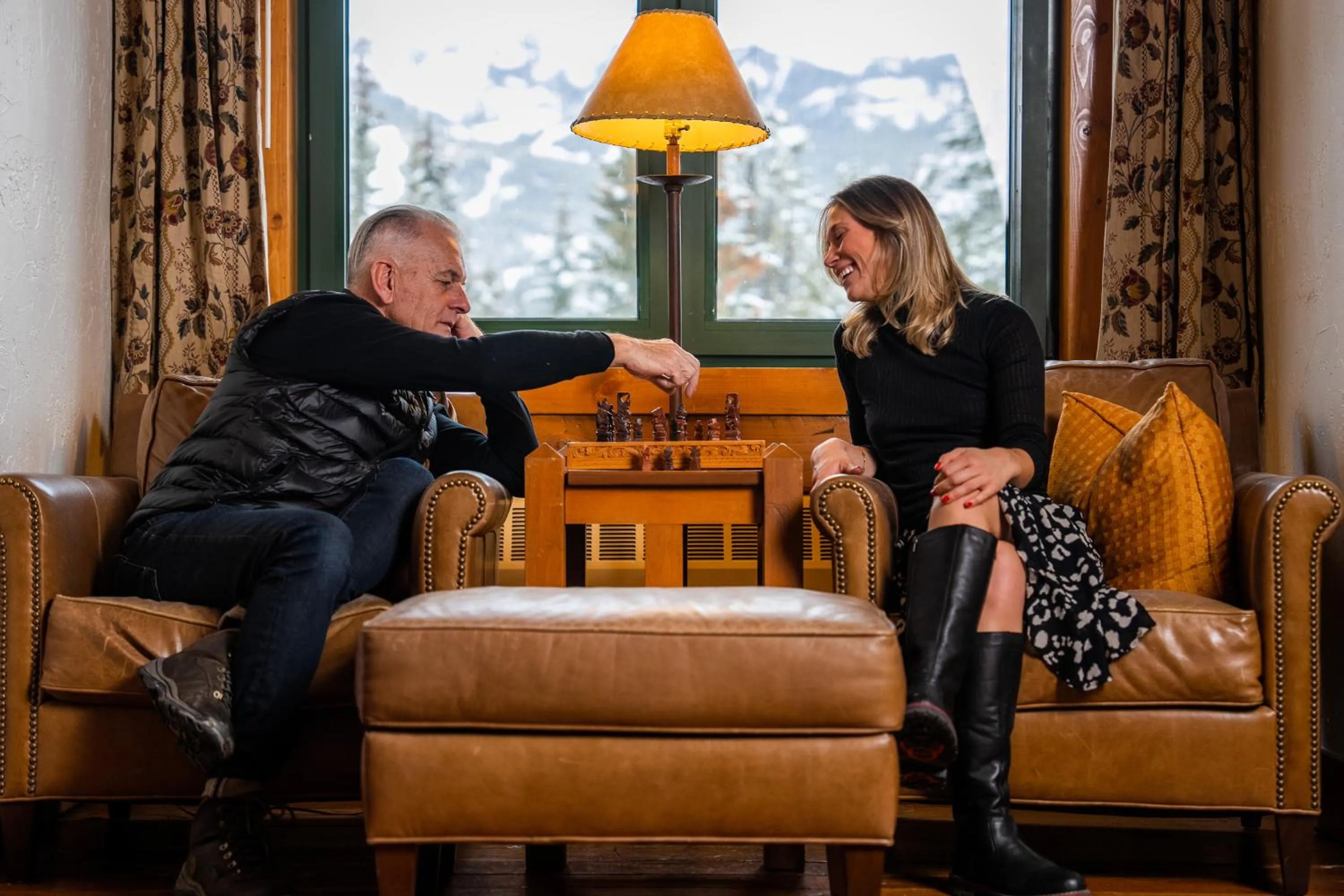 Library in Post Hotel & Spa