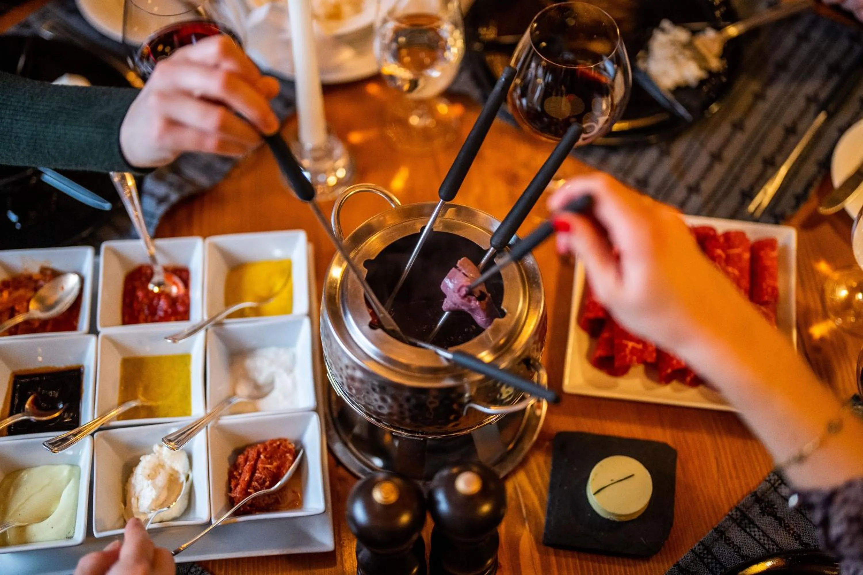 Food and drinks in Post Hotel & Spa