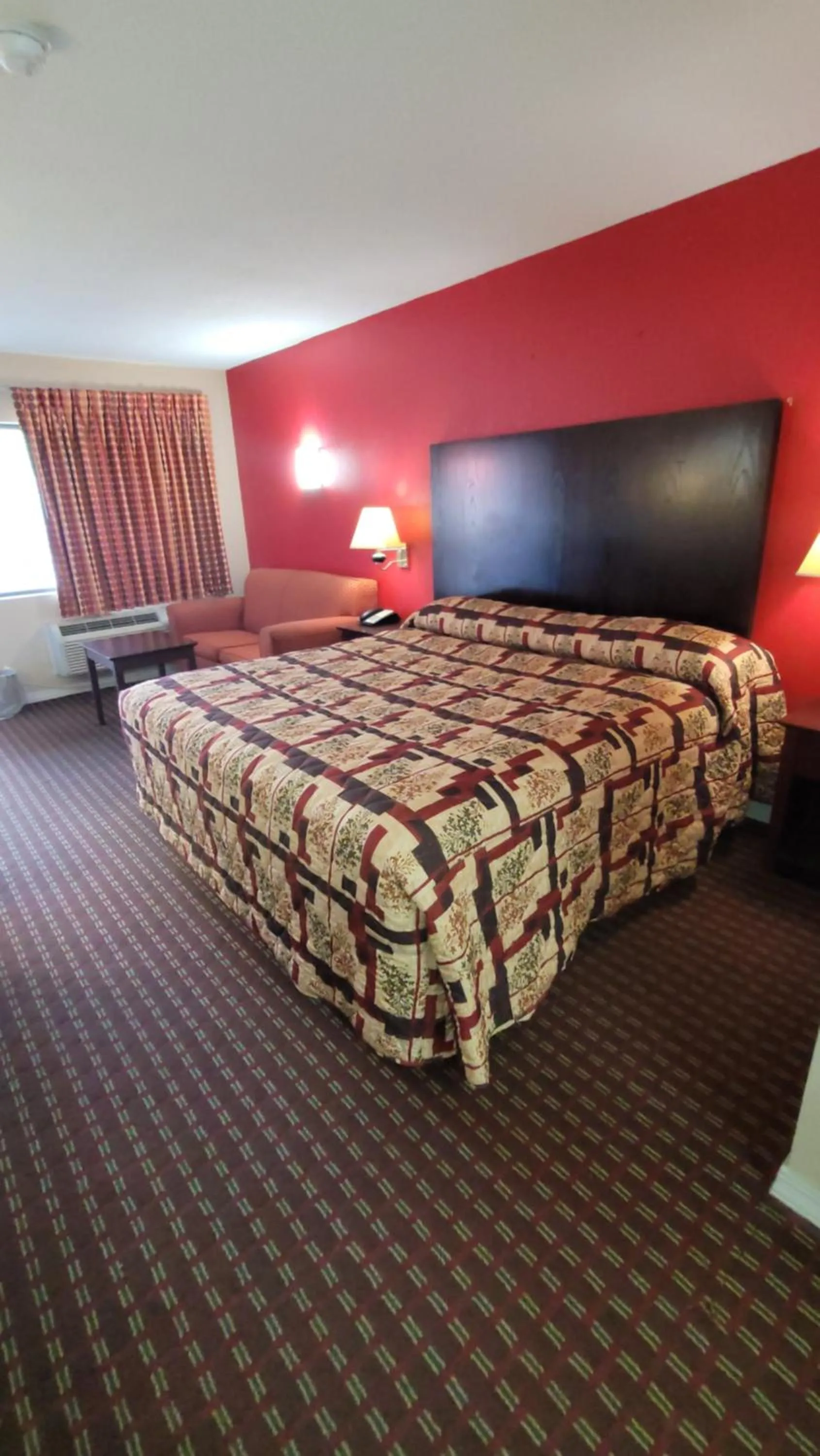 Bedroom, Bed in Western Motel