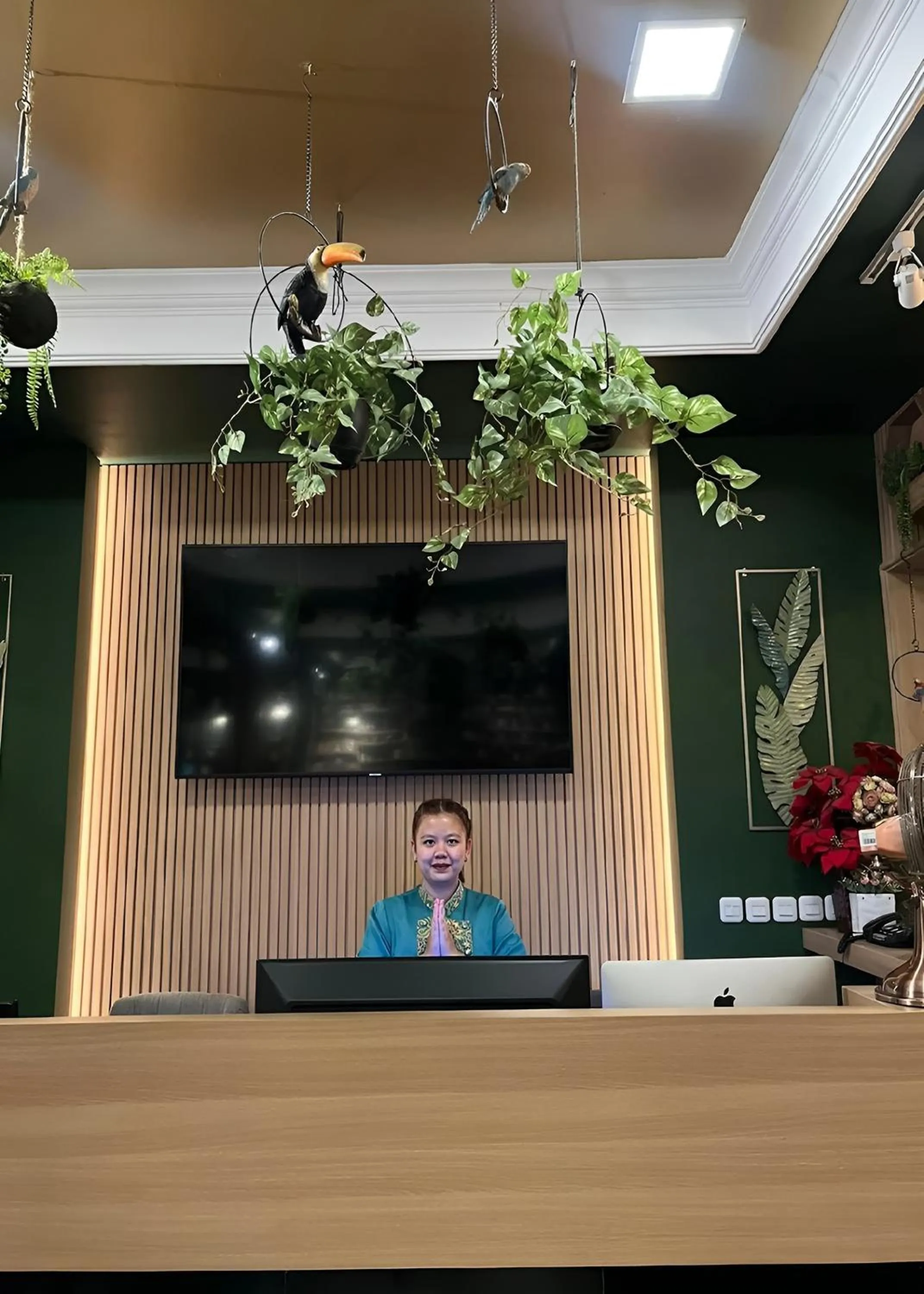 Lobby or reception in Bangreng Inn