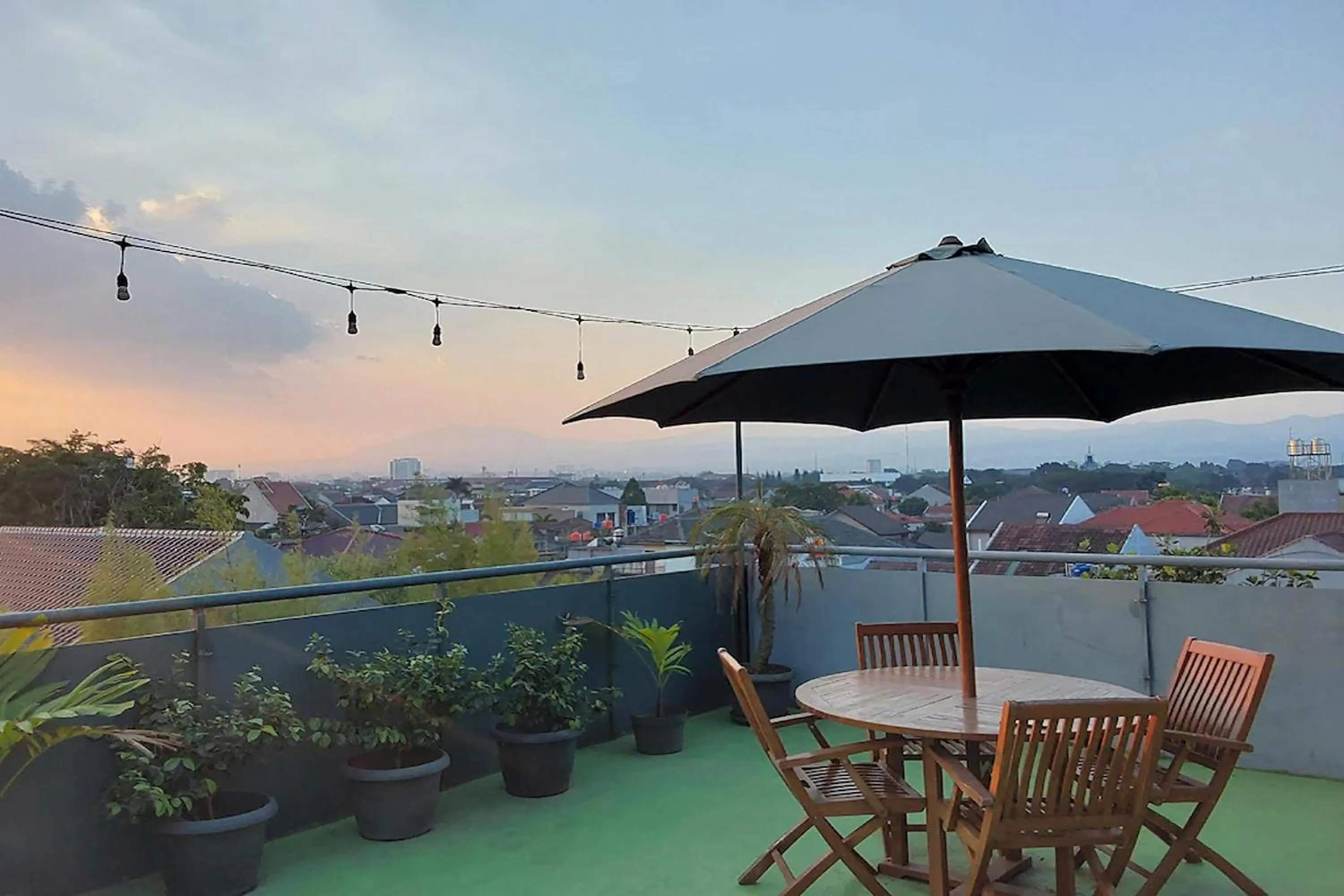 Patio in Bangreng Inn